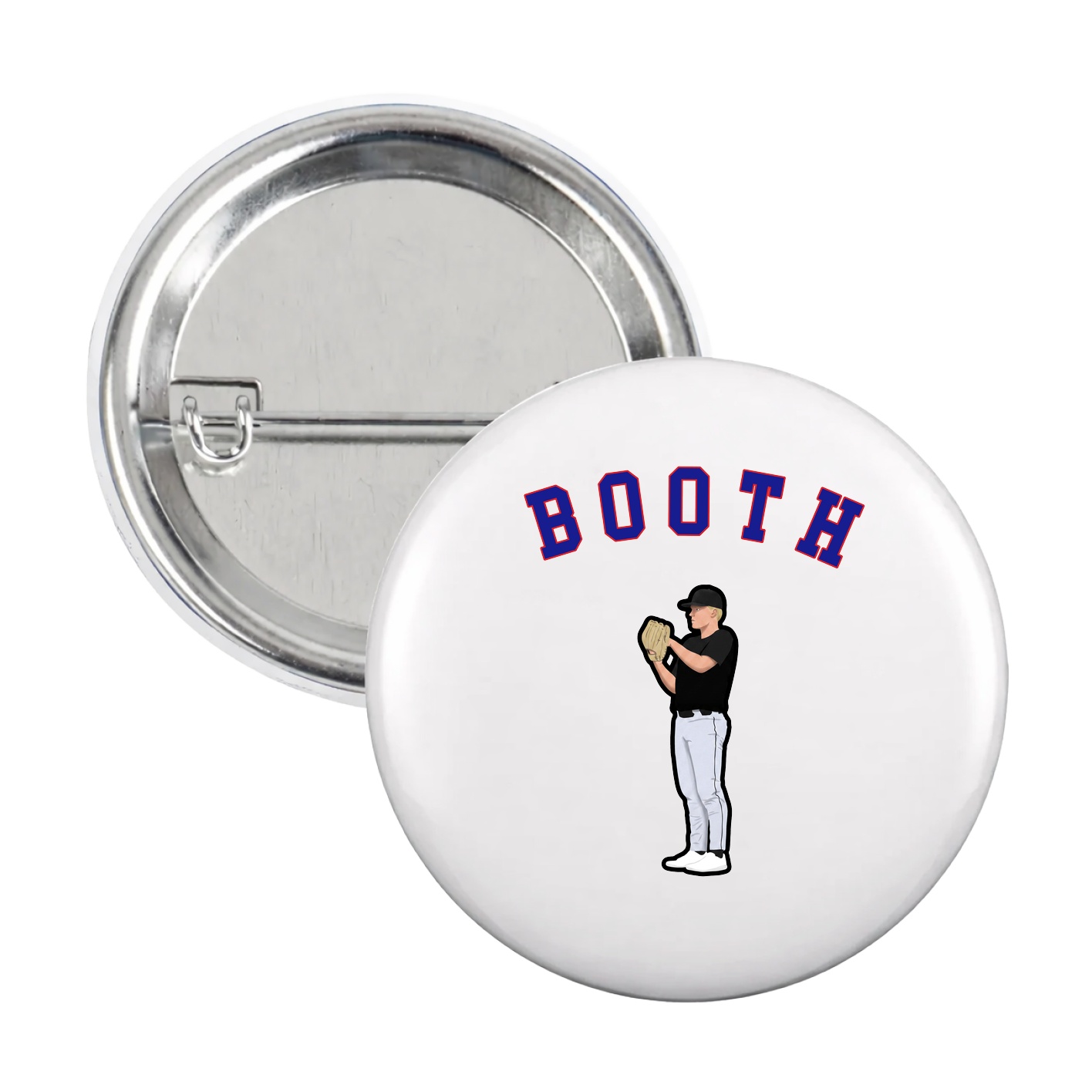 Game Day Button — Shirsey Arch in White