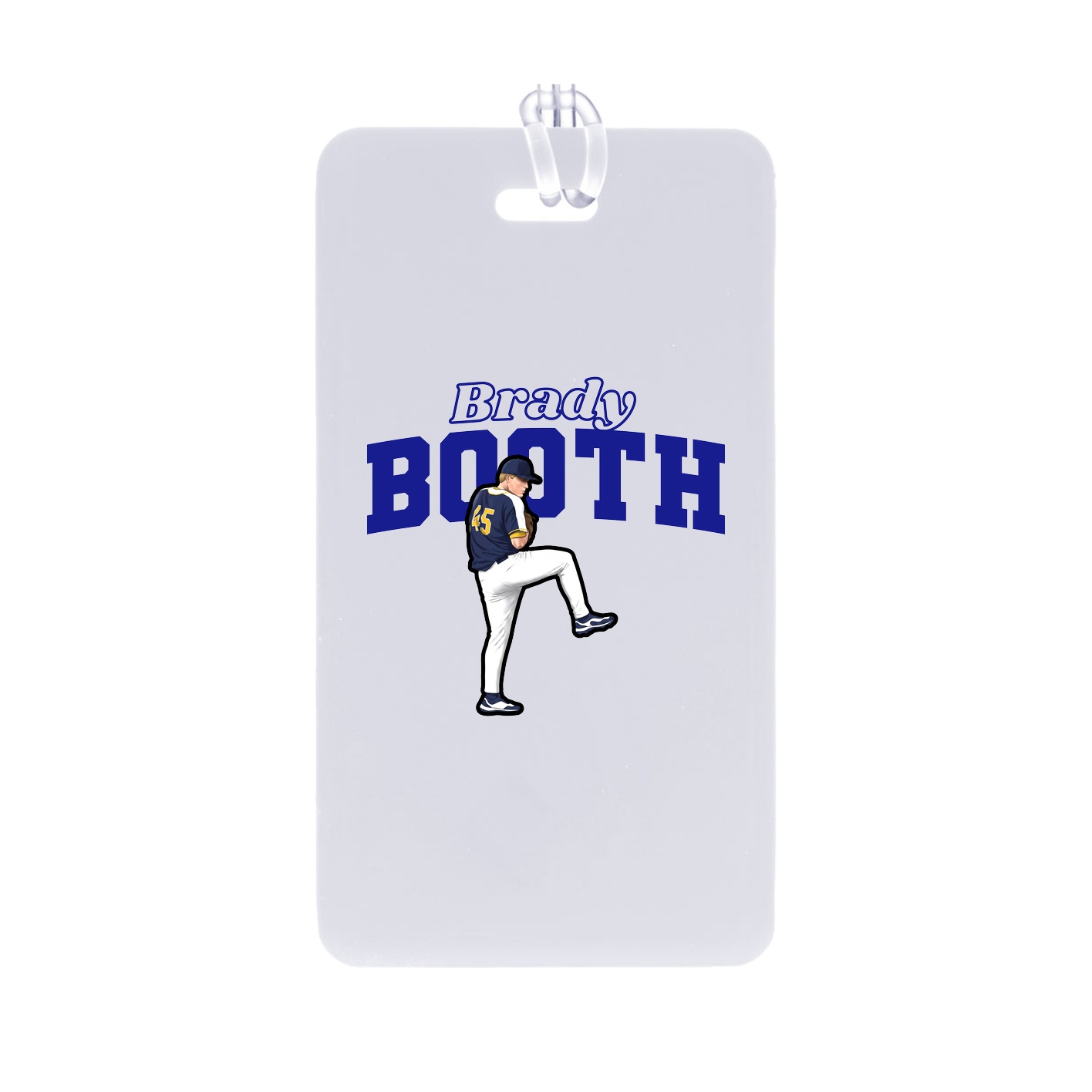 Bag Tag — Name Arch in Classic