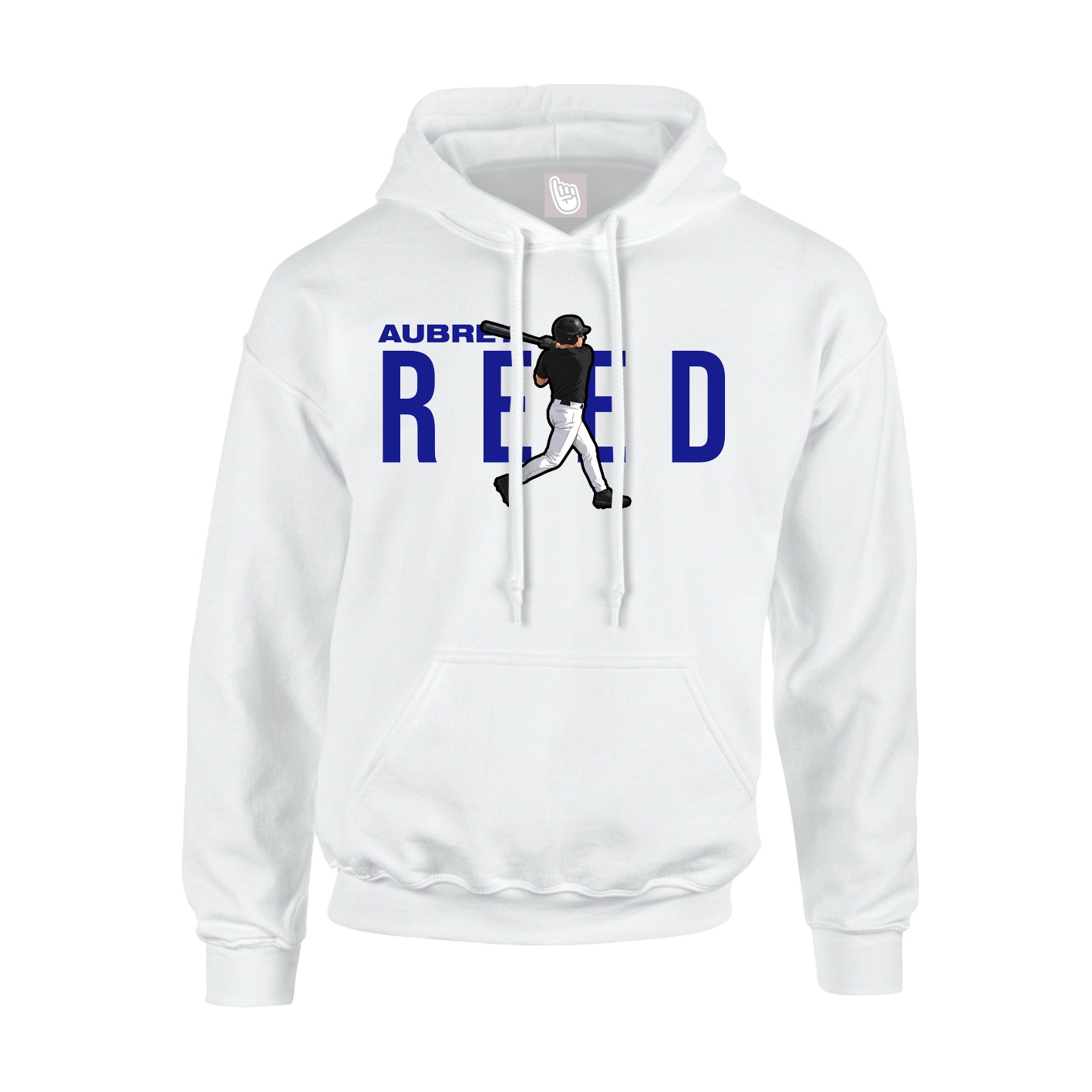 Hoodie — Player Name in White