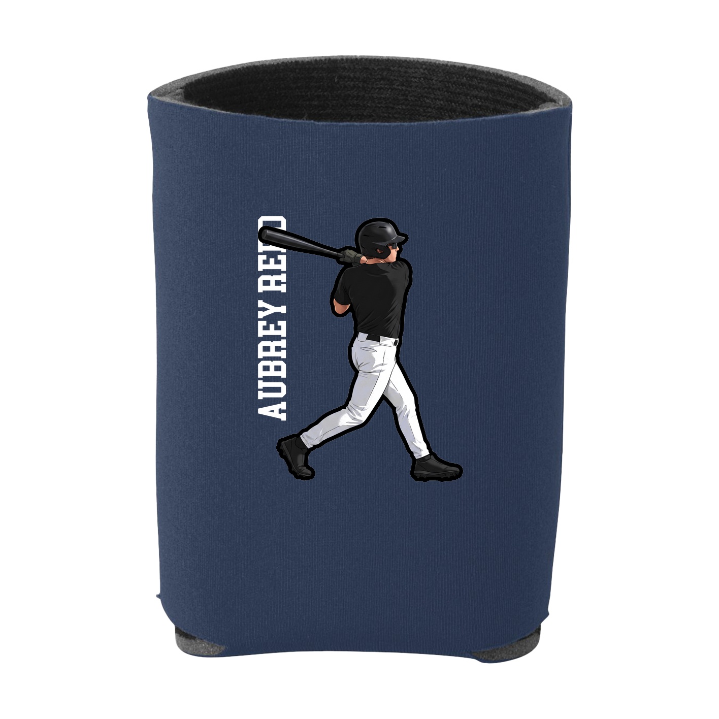 Can Holder — Name Vertical in Navy