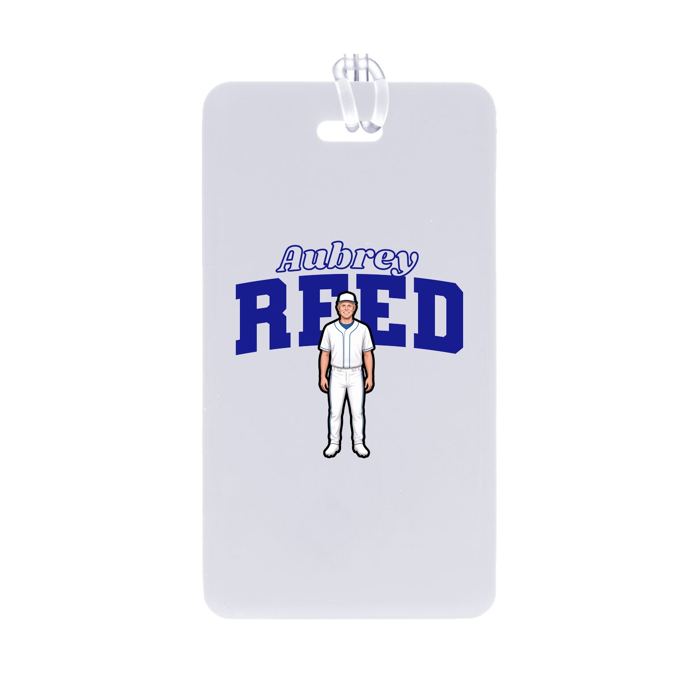 Bag Tag — Name Arch in Classic