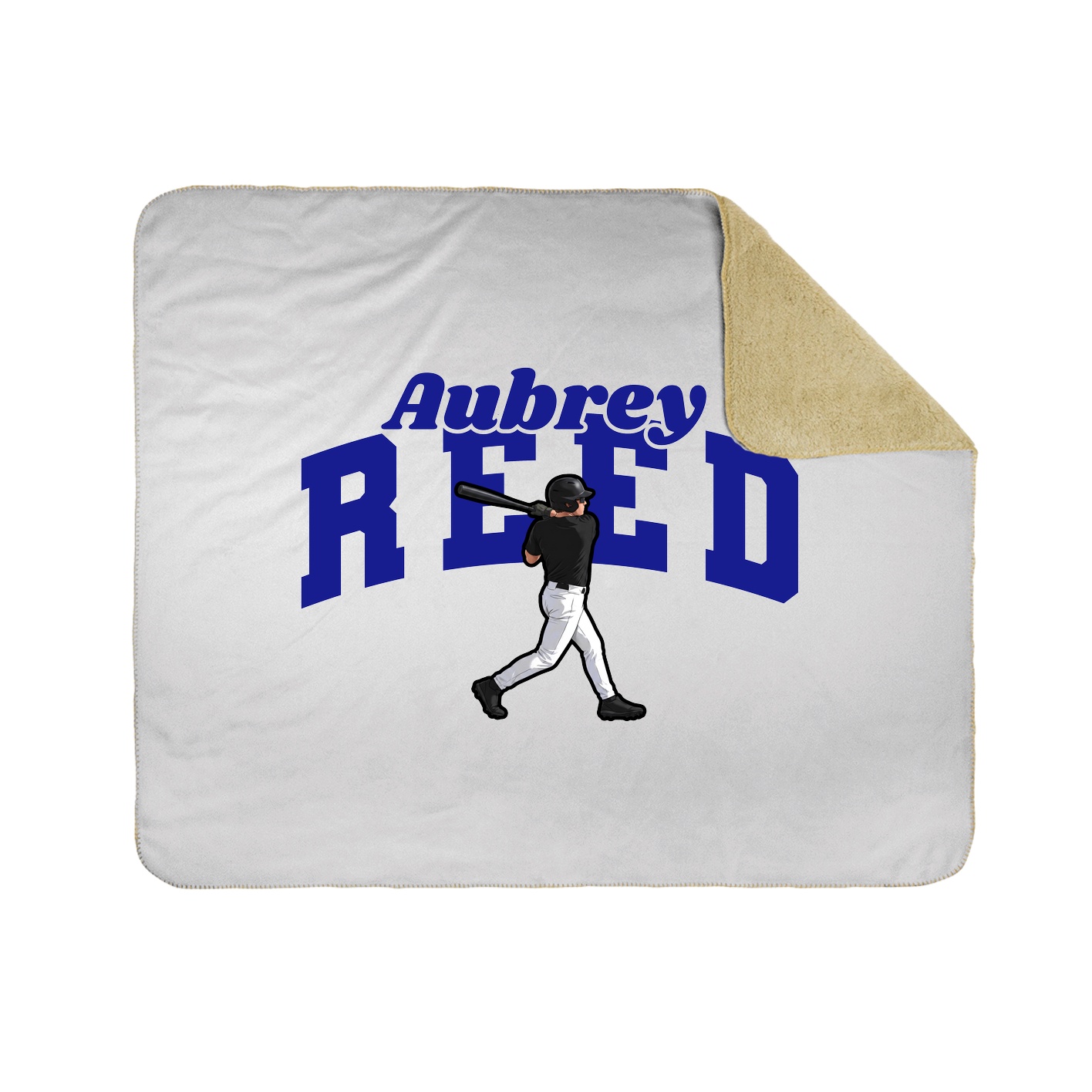 Throw Blanket — Signature Arch in White
