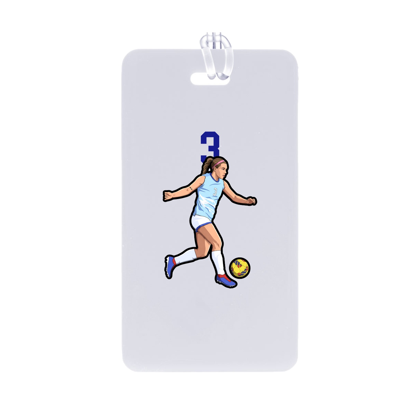 Bag Tag — Number Top in Classic