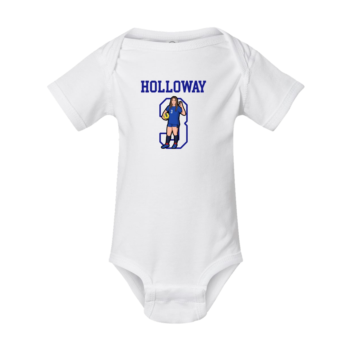 Baby Onesie — Shirsey in White