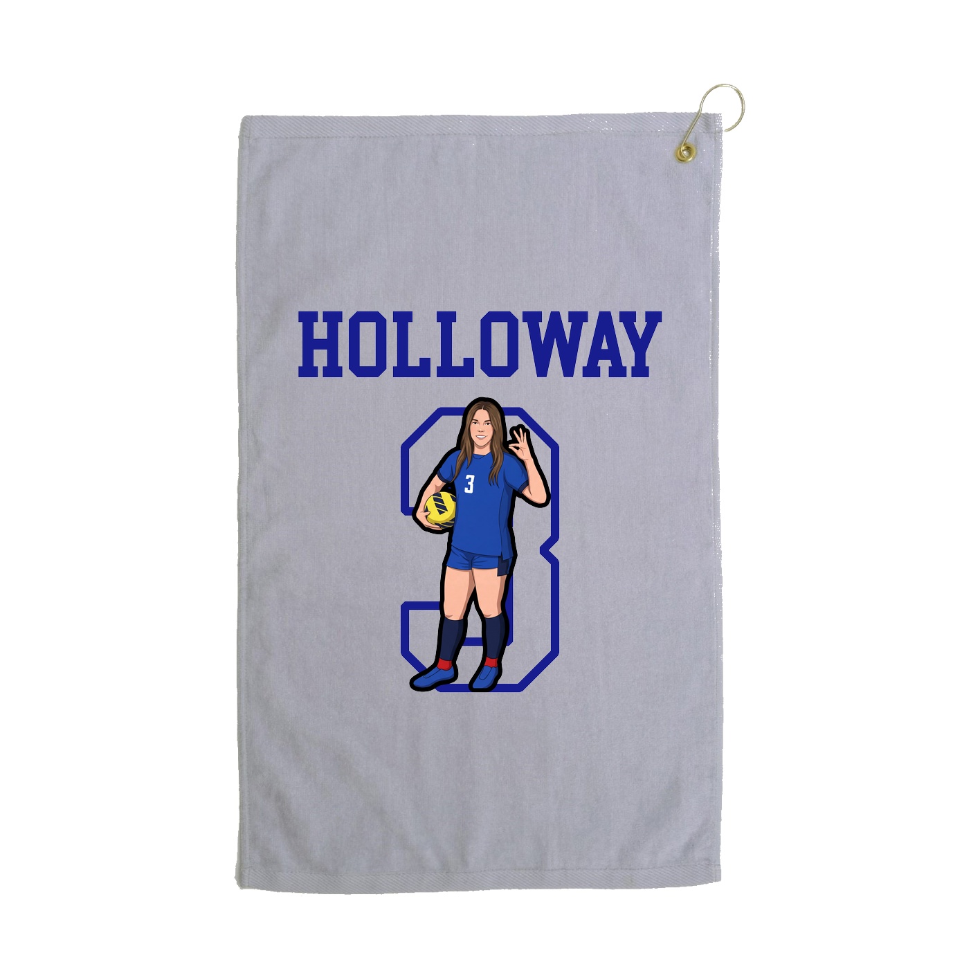 Golf Towel — Shirsey in Grey