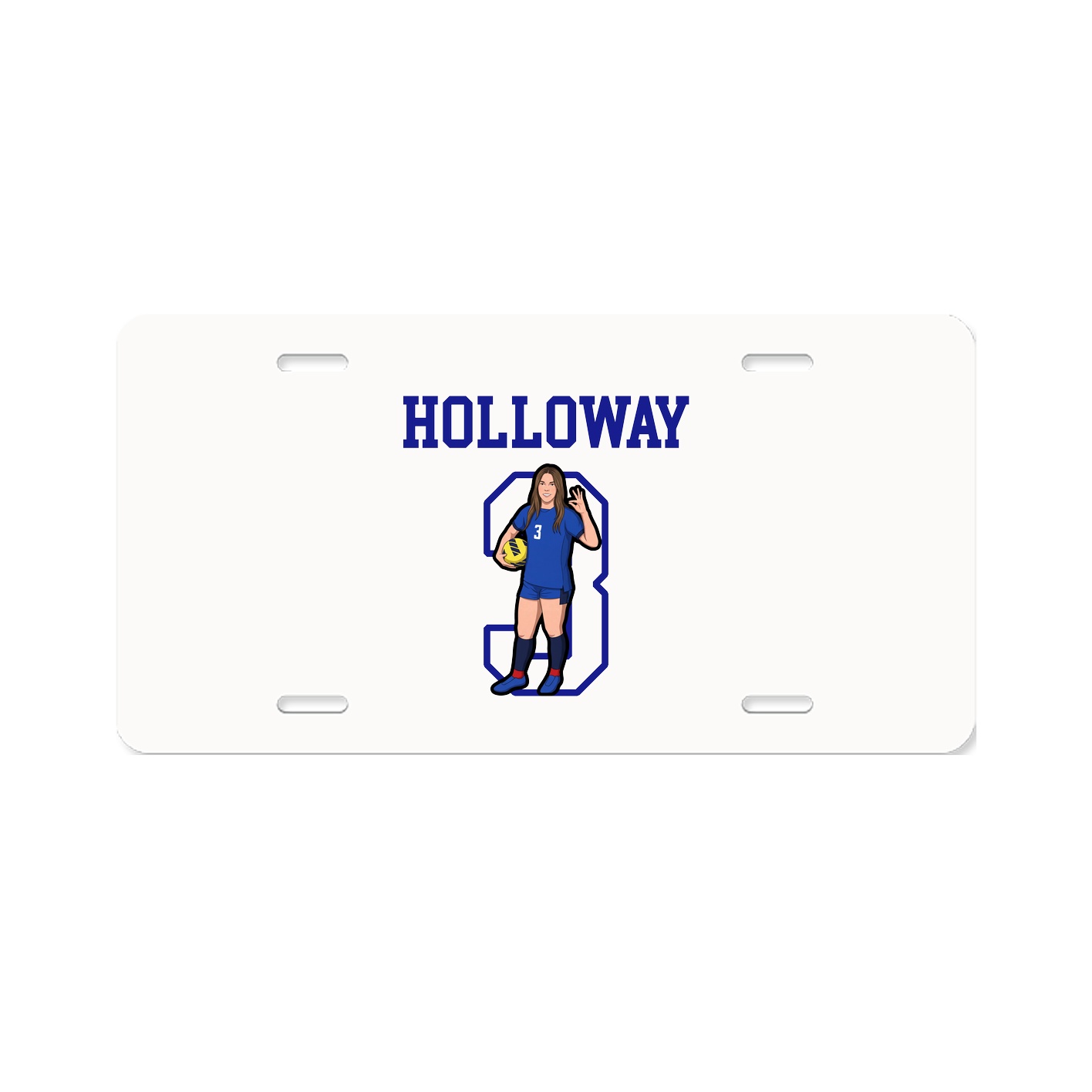 License Plate — Shirsey in Classic