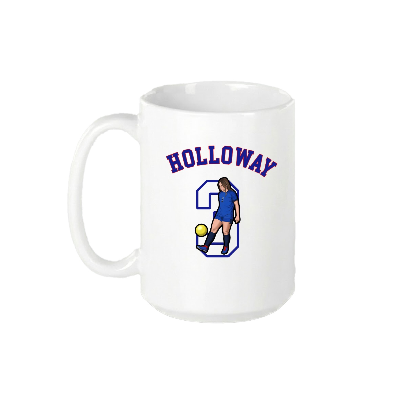 15oz Coffee Mug — Shirsey Arch in White