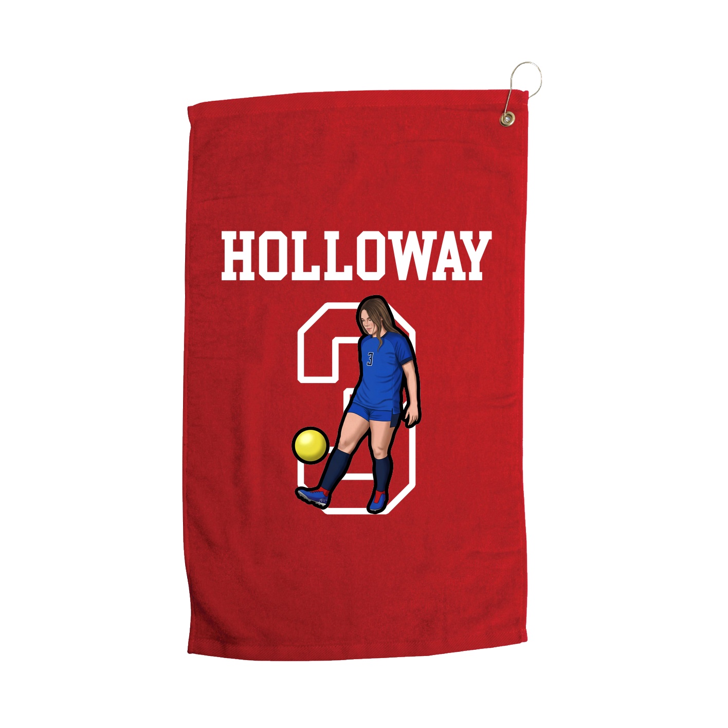 Golf Towel — Shirsey in Red