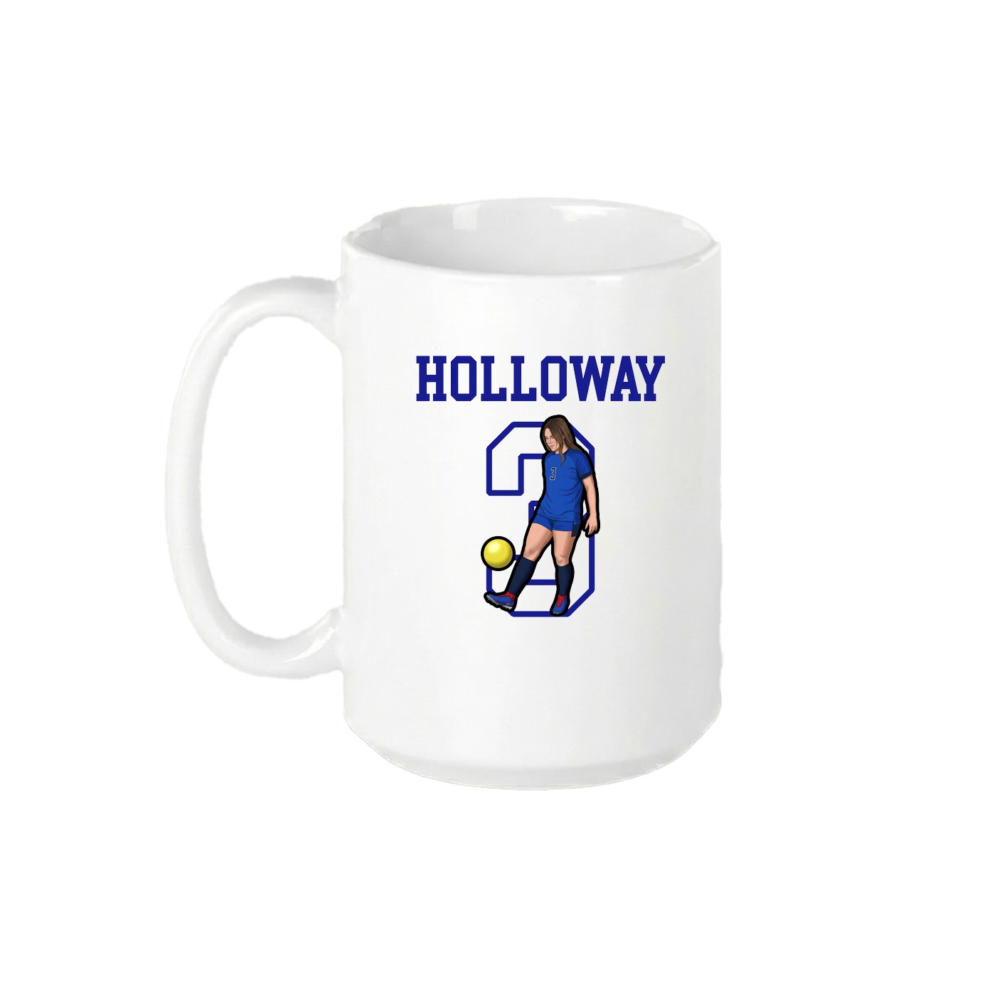 15oz Coffee Mug — Shirsey in White