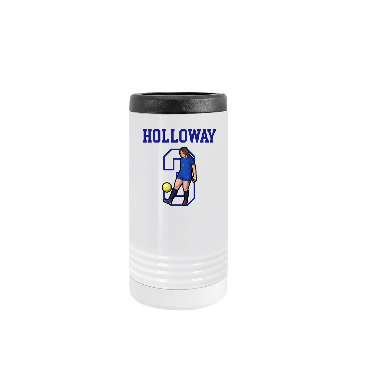 Slim Beverage Holder — Shirsey in White