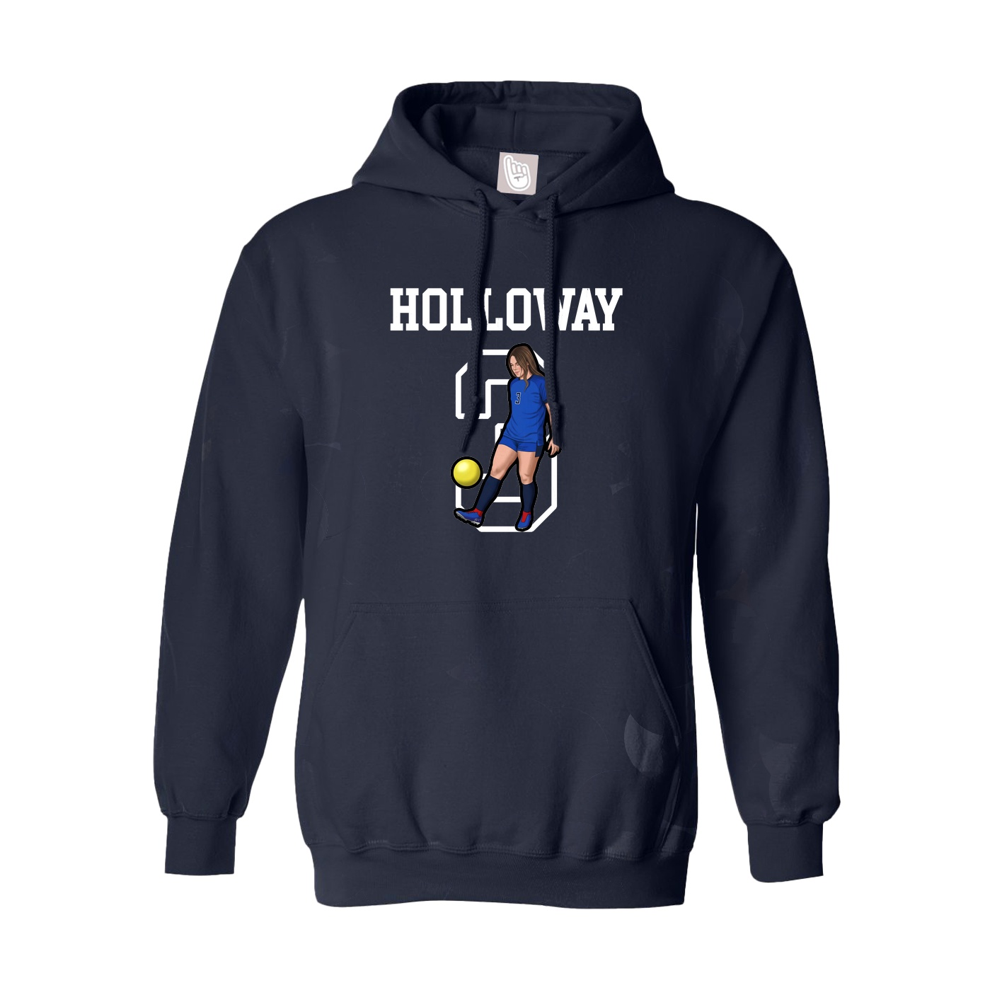 Youth Hoodie — Shirsey in Navy