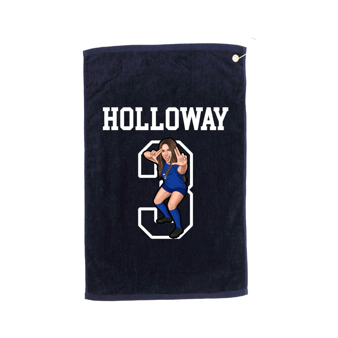 Golf Towel — Shirsey in Navy