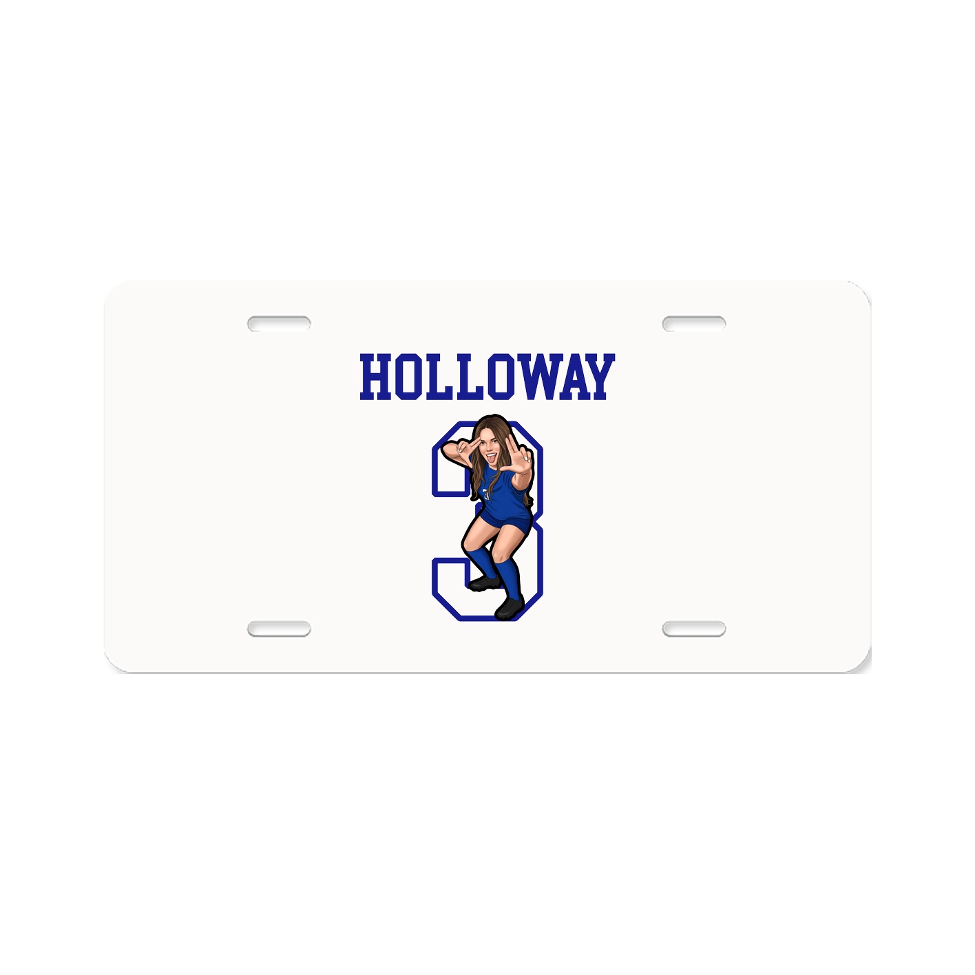License Plate — Shirsey in Classic