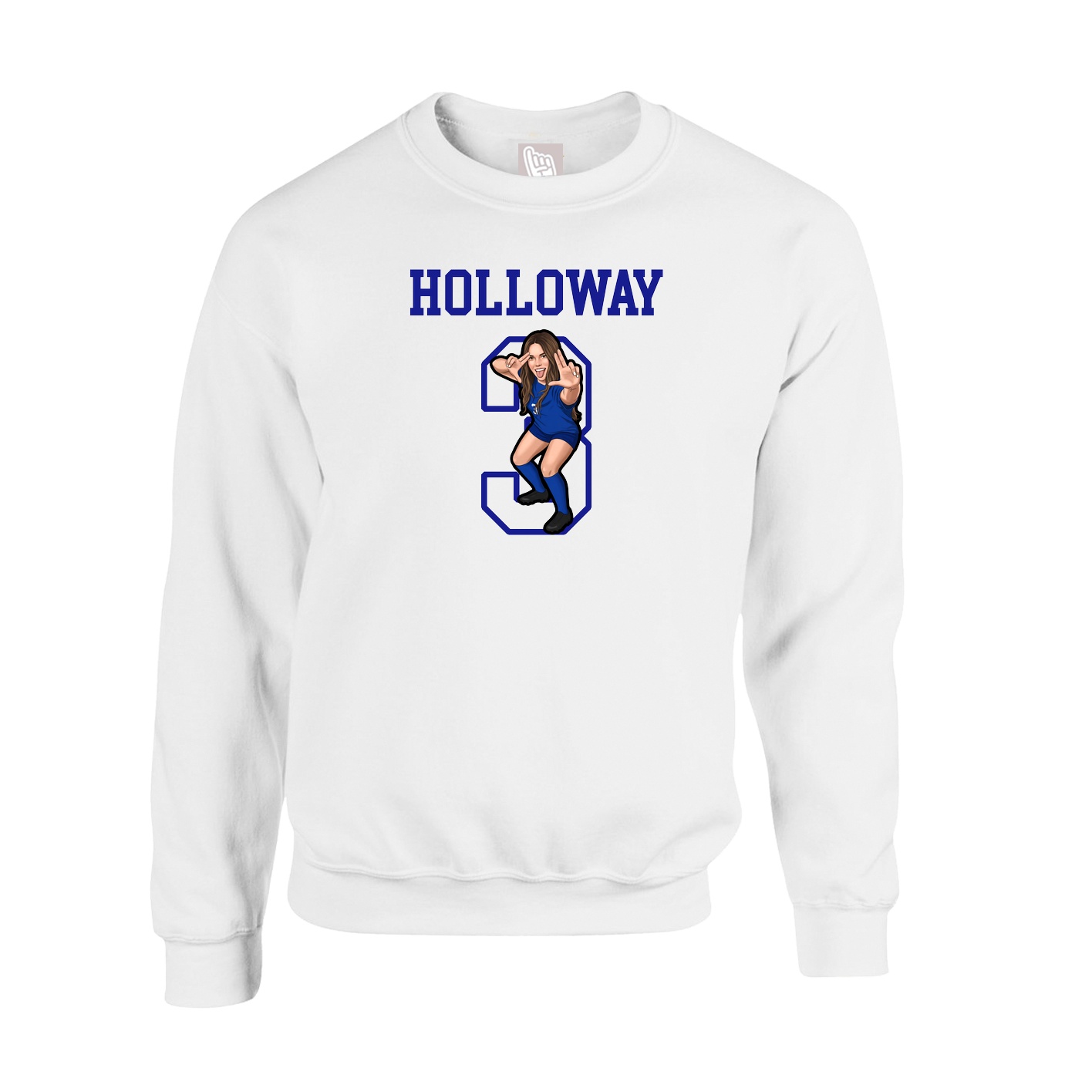 Fleece Crew — Shirsey in White