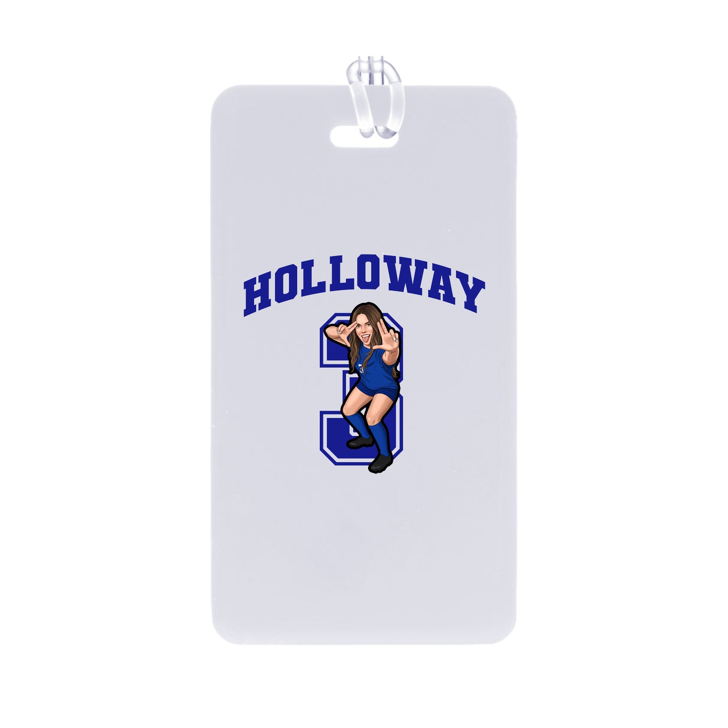 Bag Tag — Number in Classic