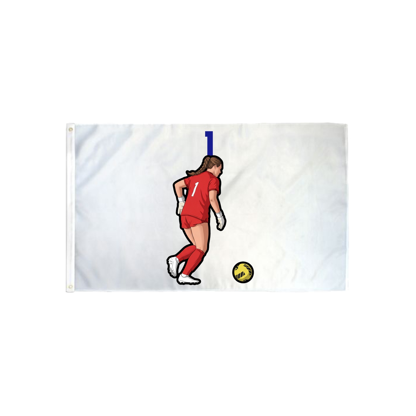 3x5 Flag — Number Top in Classic