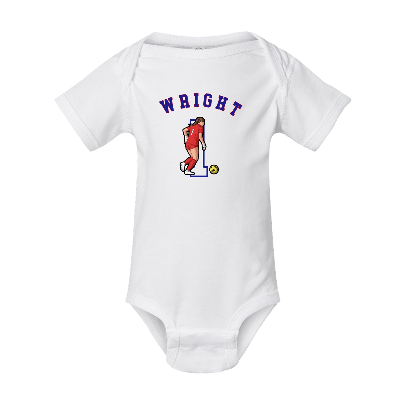 Baby Onesie — Shirsey Arch in White