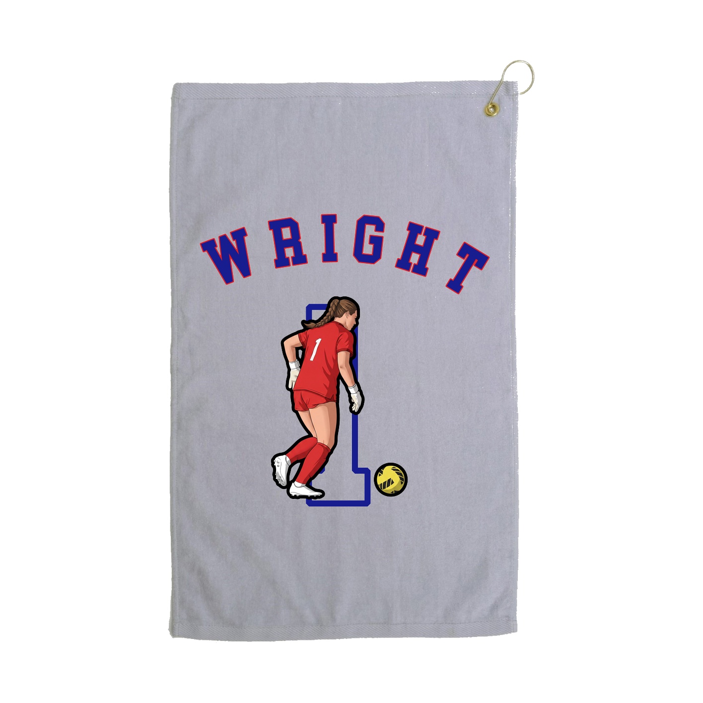 Golf Towel — Shirsey Arch in Grey