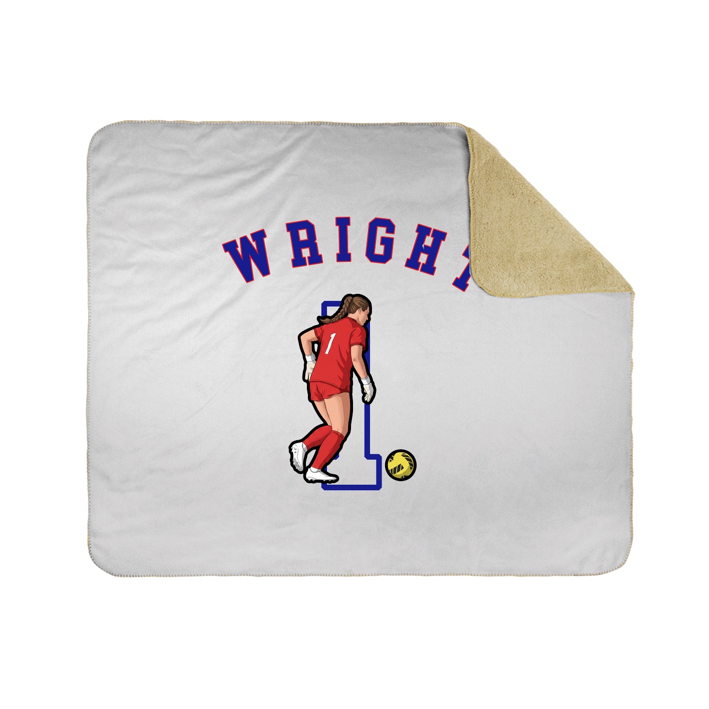Throw Blanket — Shirsey Arch in White