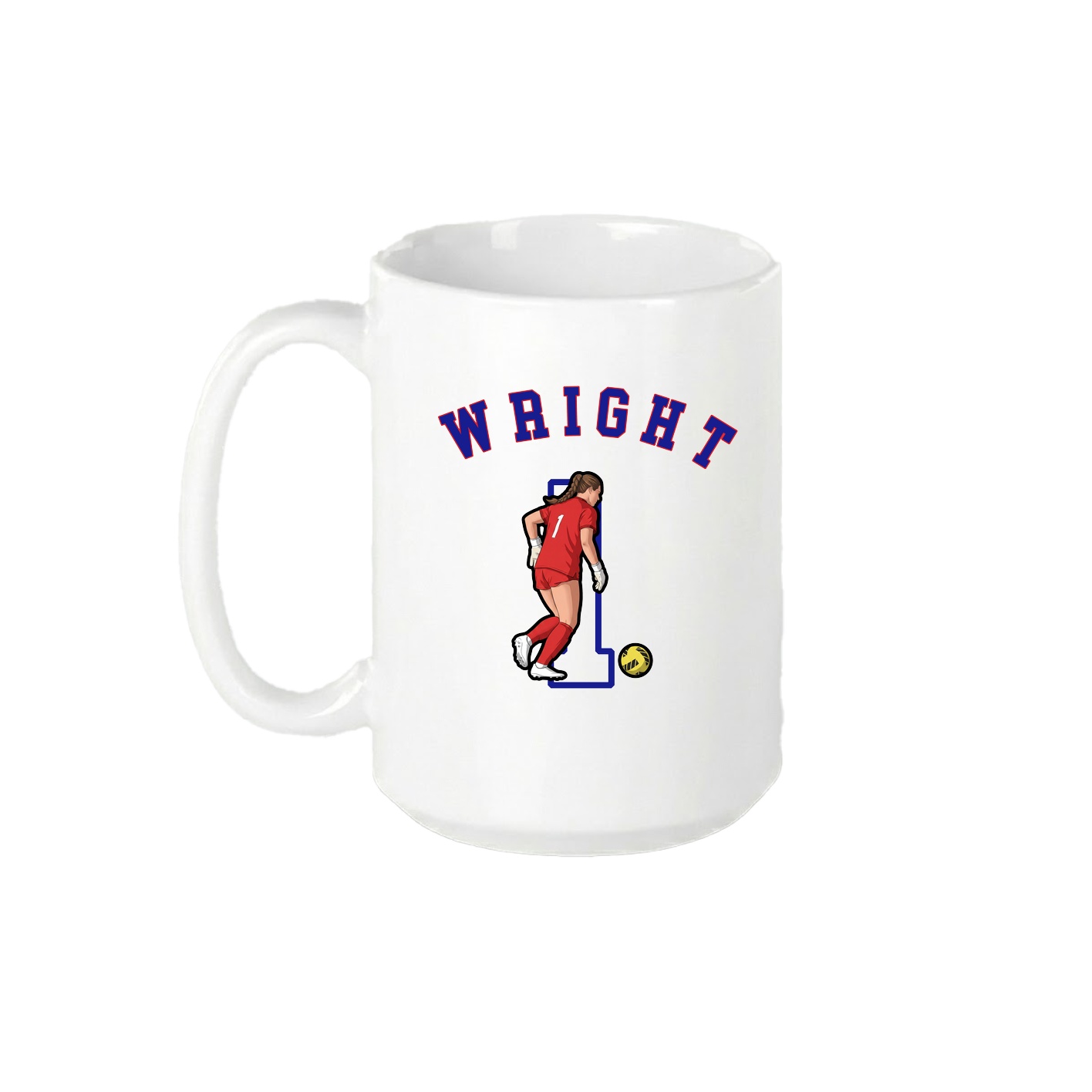 15oz Coffee Mug — Shirsey Arch in White