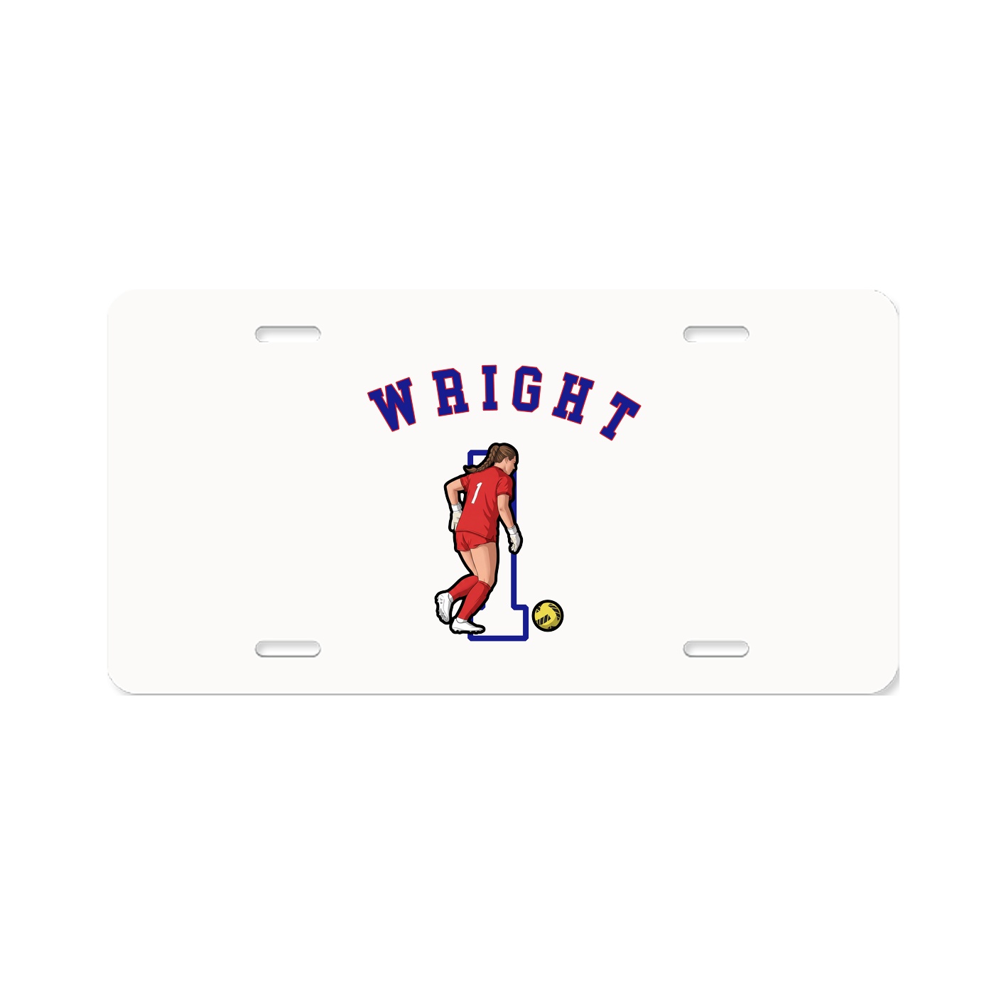 License Plate — Shirsey Arch in Classic