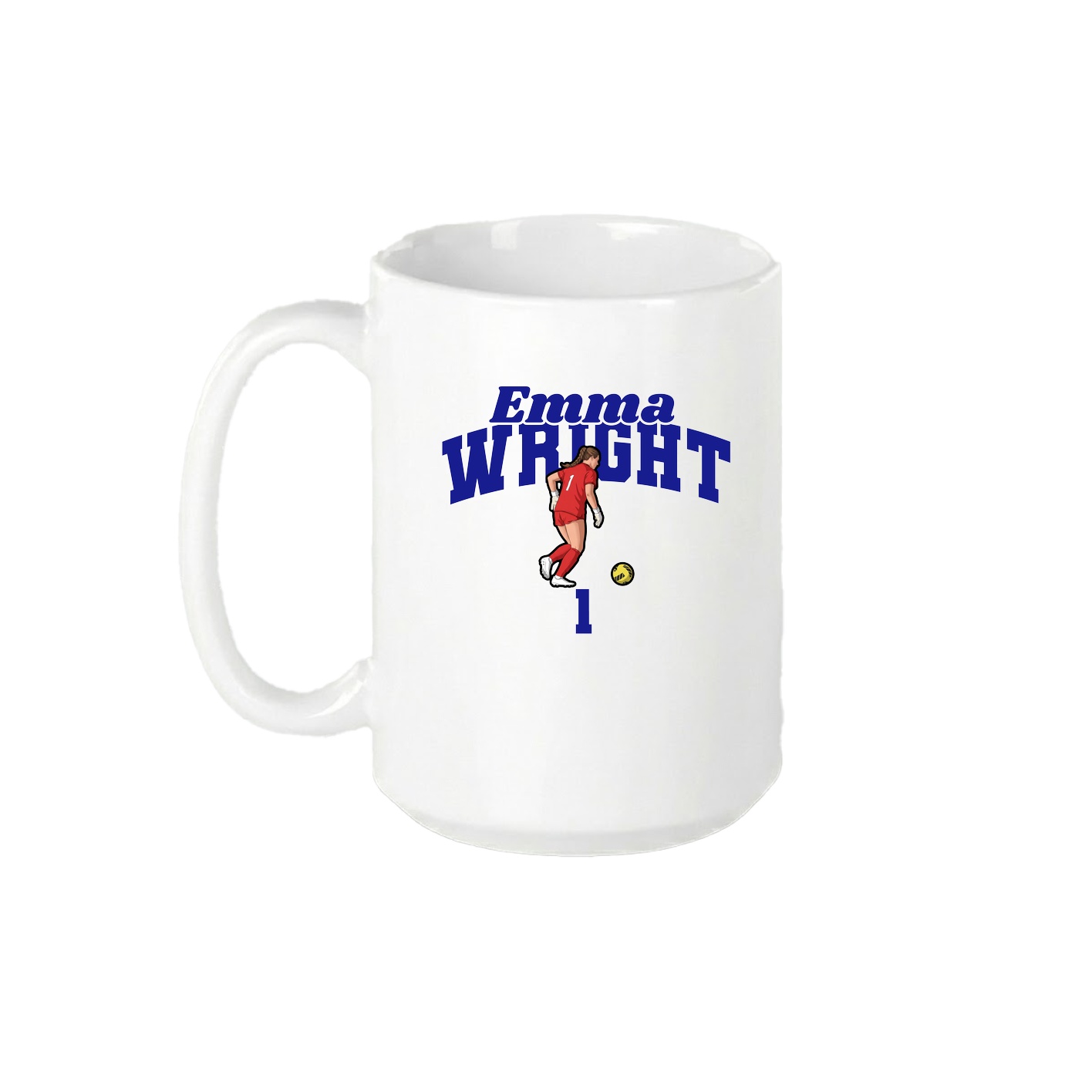 15oz Coffee Mug — Signature Arch in White