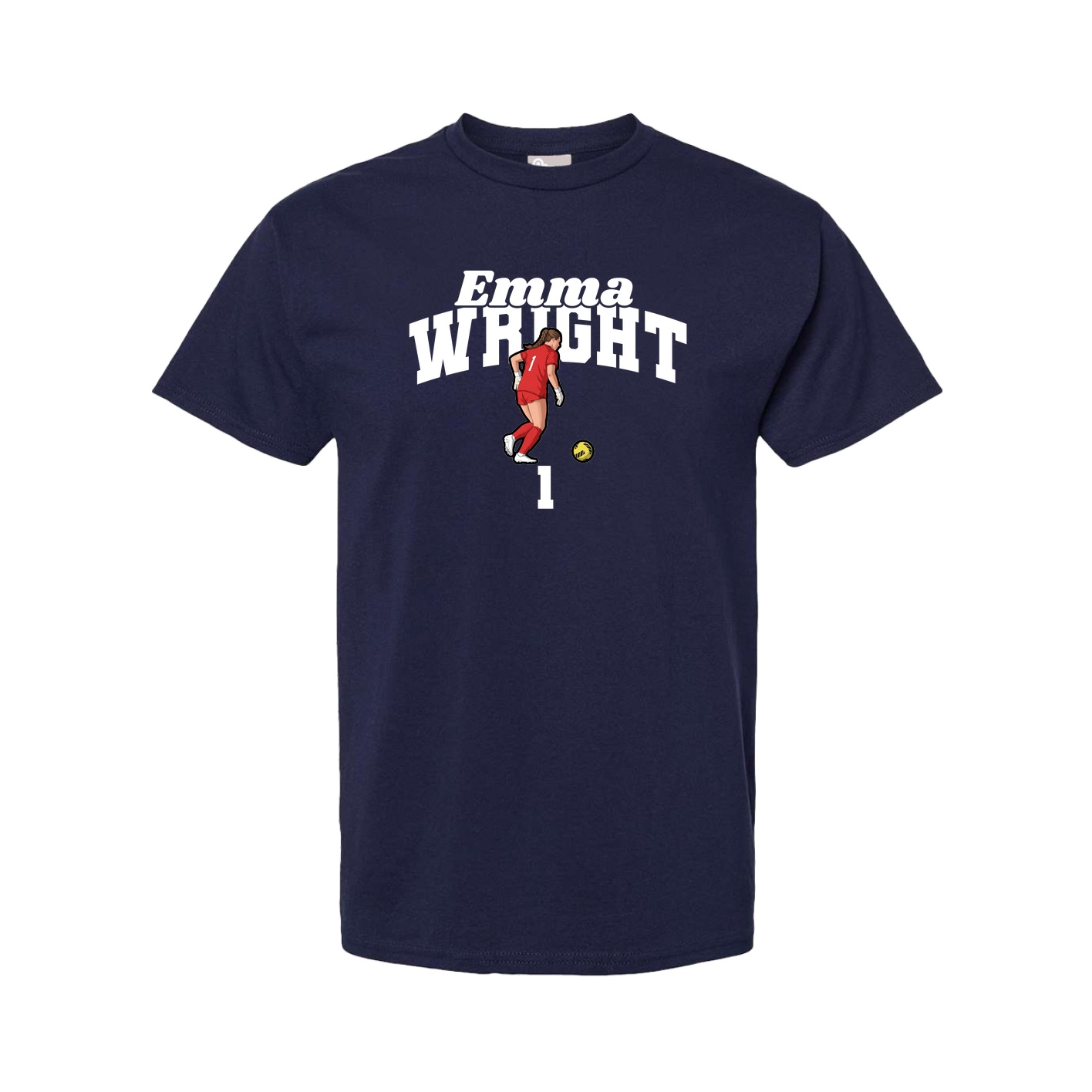Tee — Signature Arch in Navy