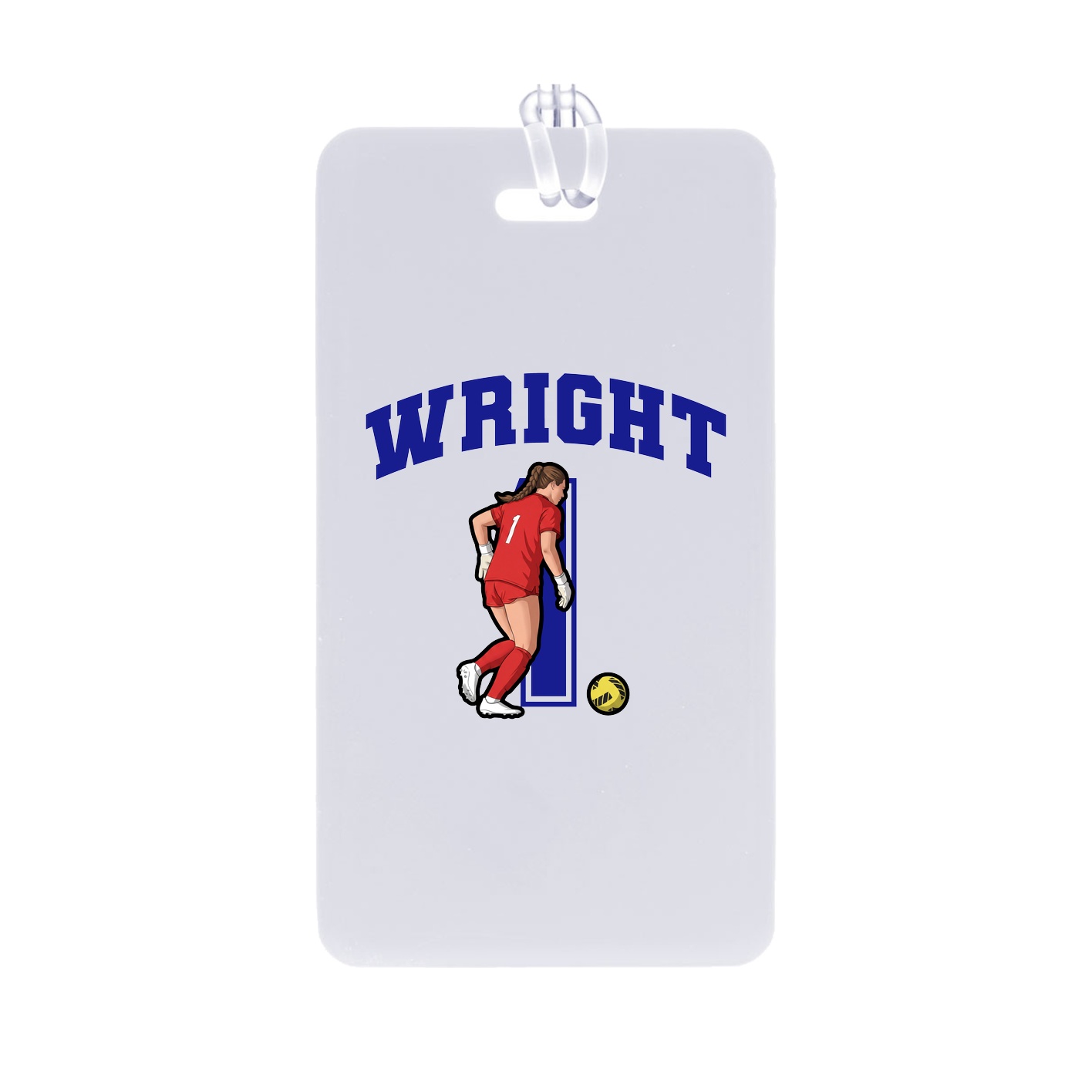 Bag Tag — Number in Classic