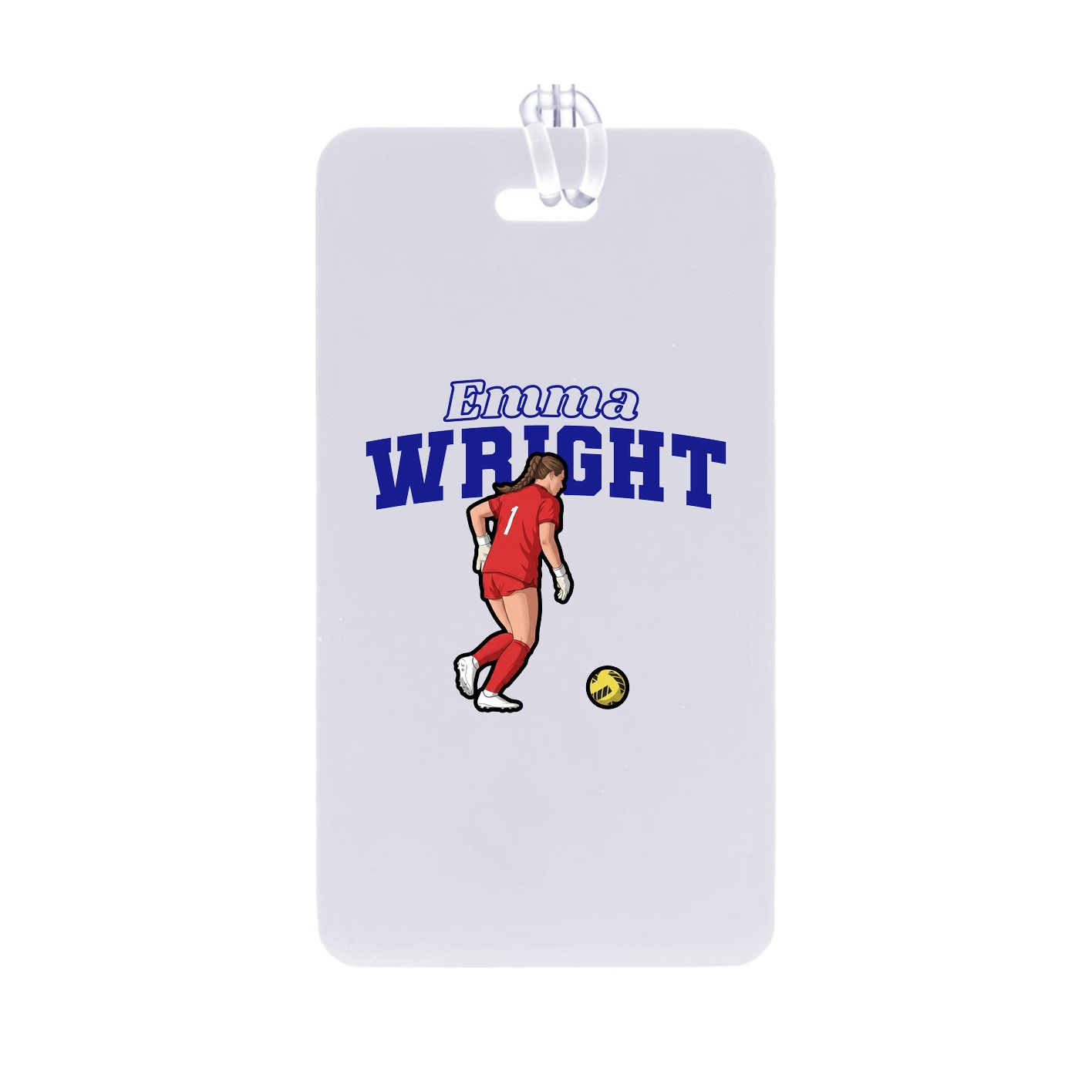 Bag Tag — Name Arch in Classic