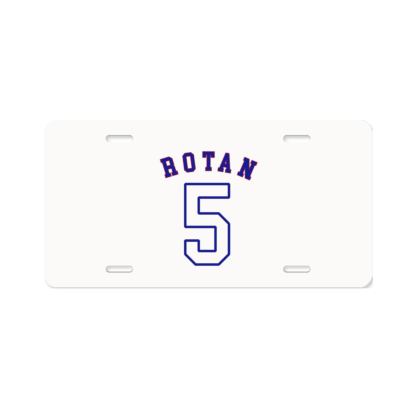 License Plate — Shirsey Arch in Classic
