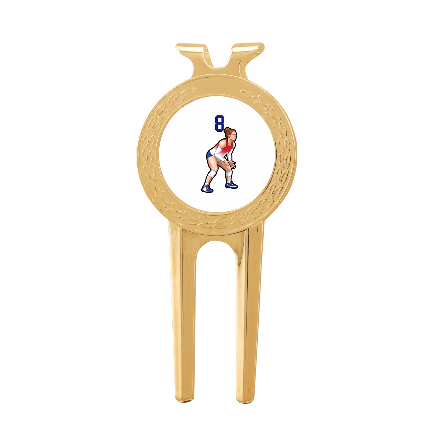 Divot Tool with Ball Marker — Number Top in Classic