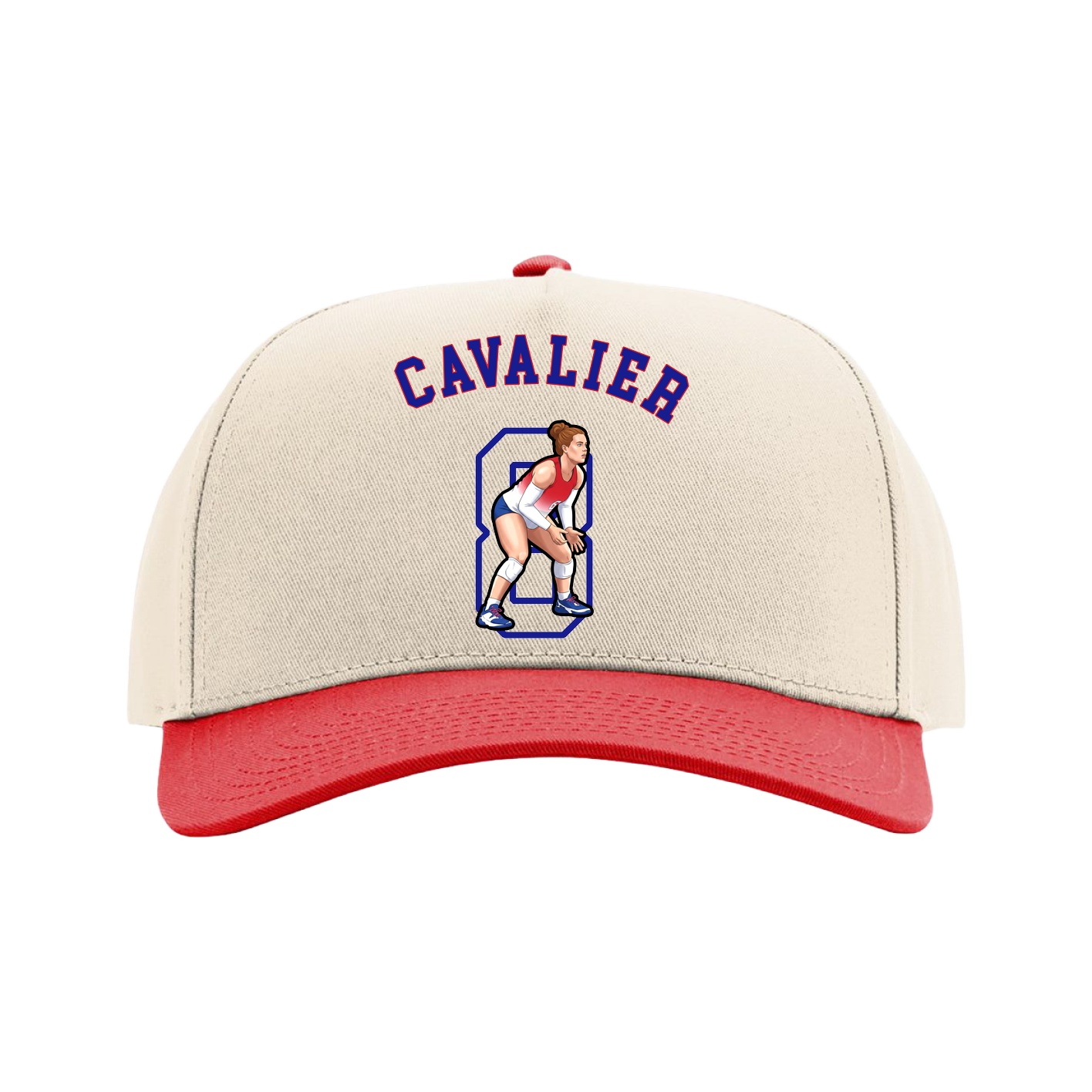 Full Fabric Five-Panel Champ Cap