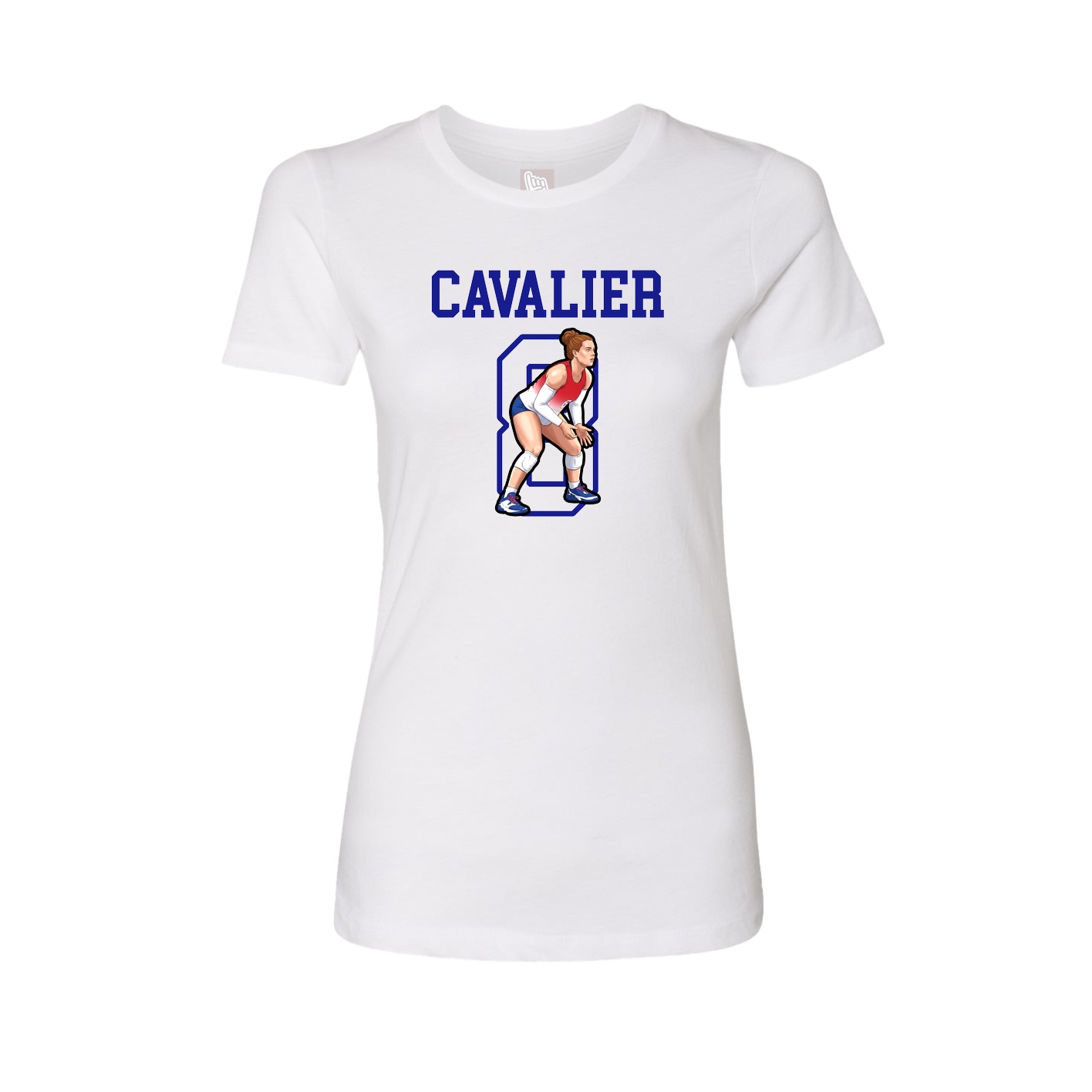 Fitted Women's Tee — Shirsey in White