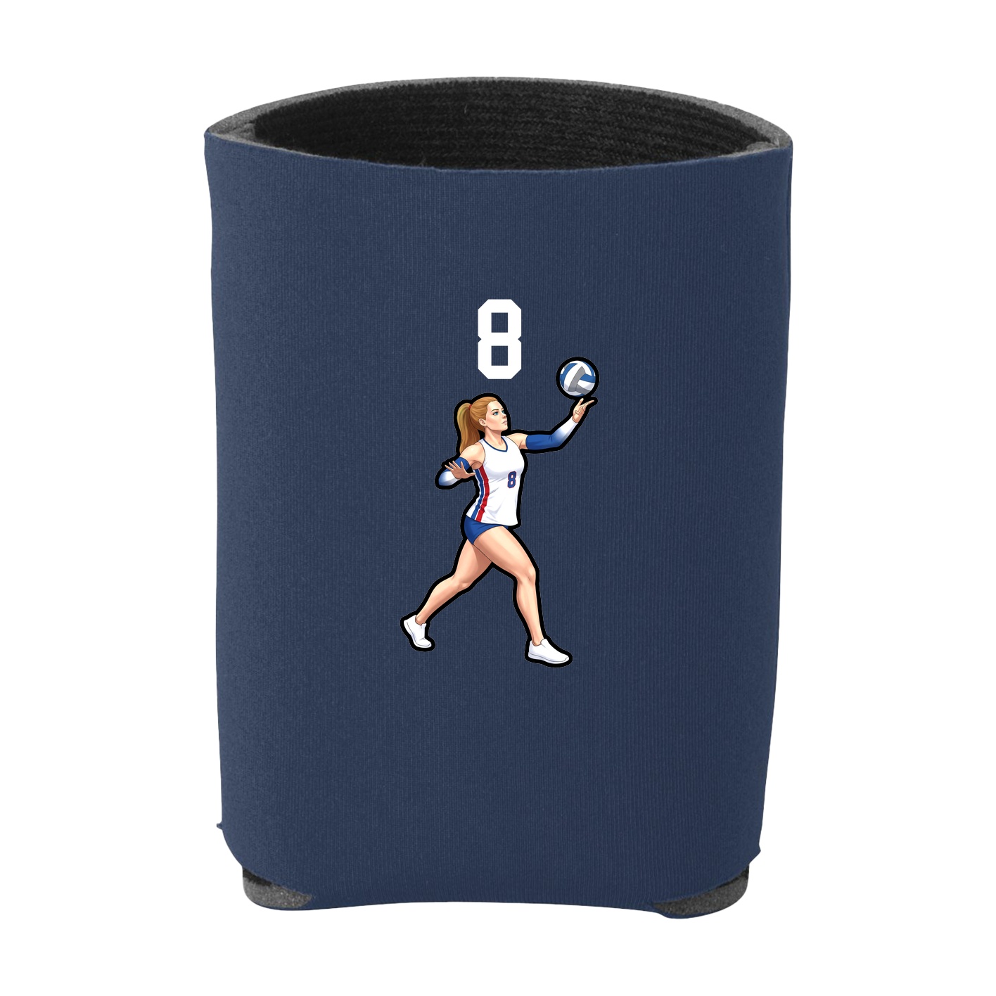 Can Holder — Number Top in Navy