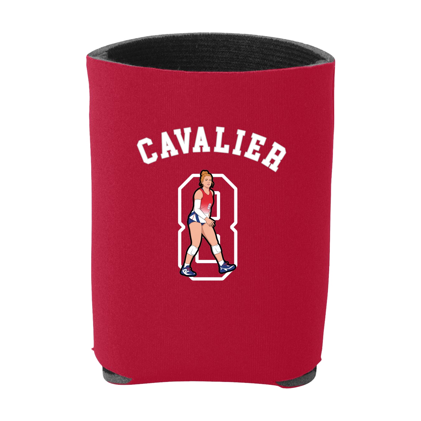 Can Holder — Shirsey Arch in Red