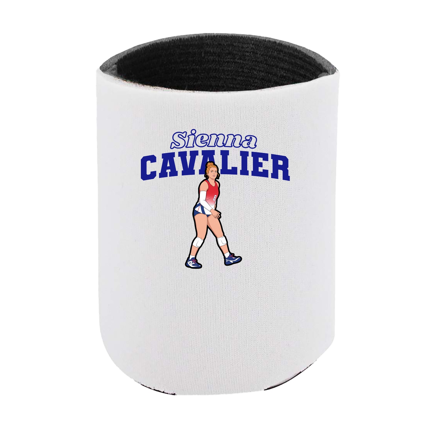 Can Holder — Name Arch in White
