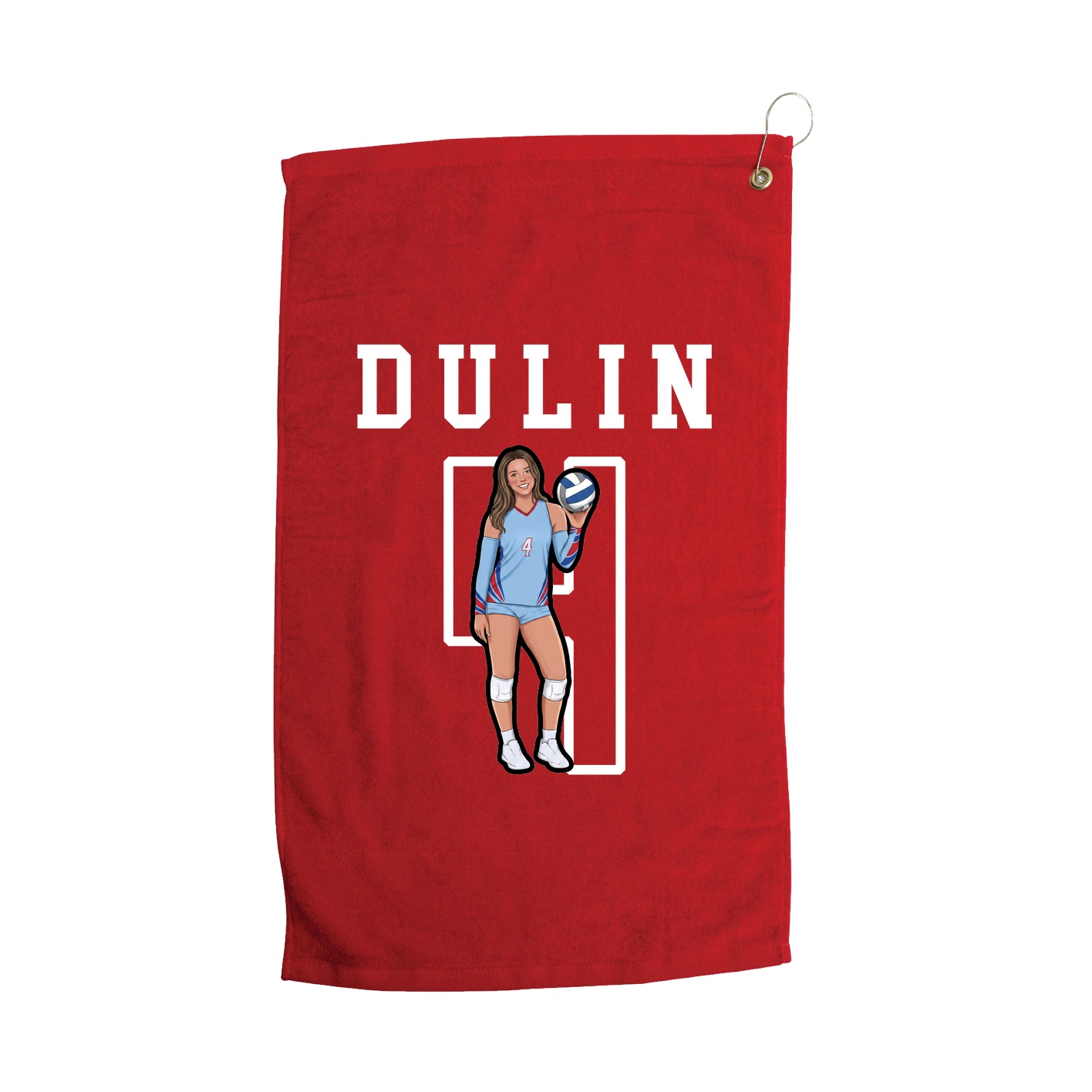 Golf Towel — Shirsey in Red