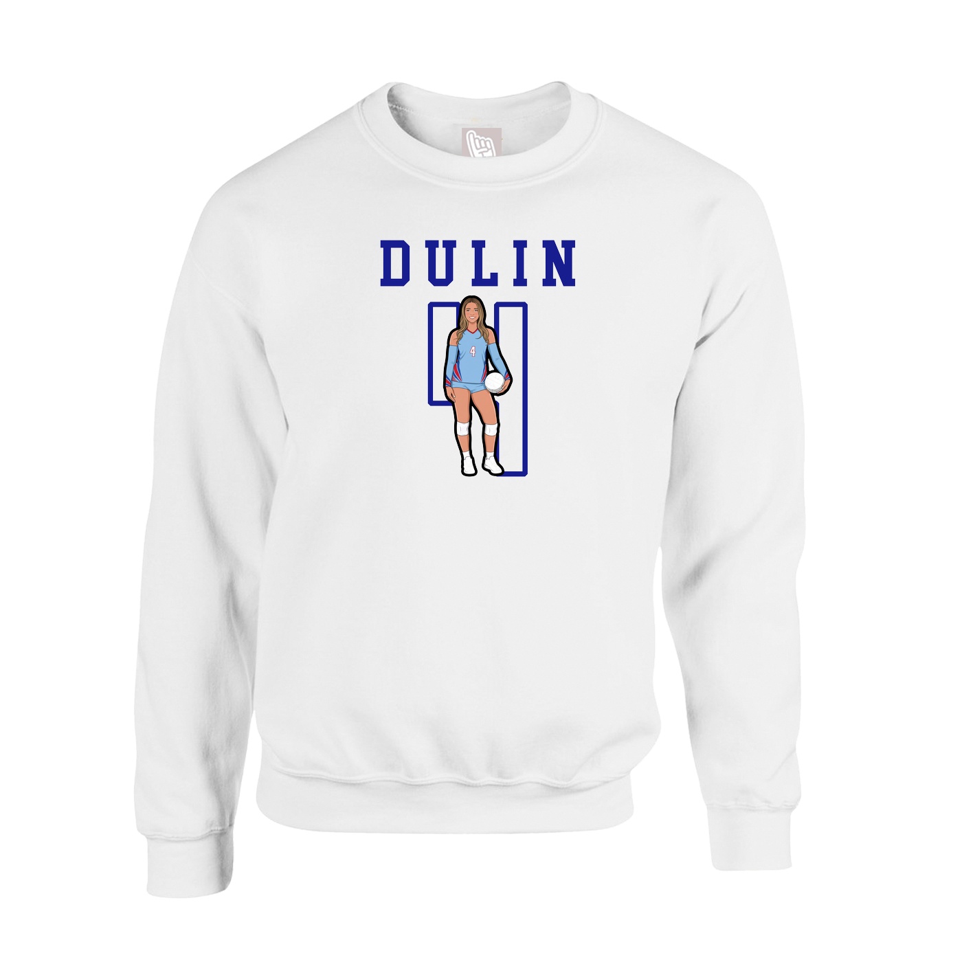 Fleece Crew — Shirsey in White