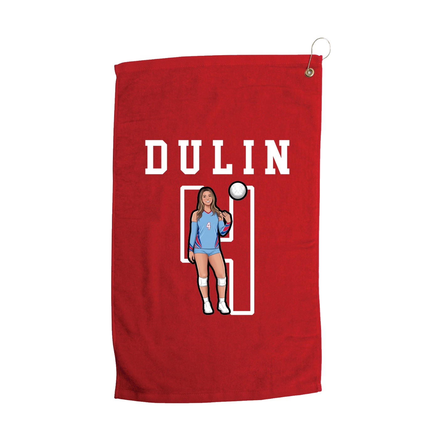 Golf Towel — Shirsey in Red