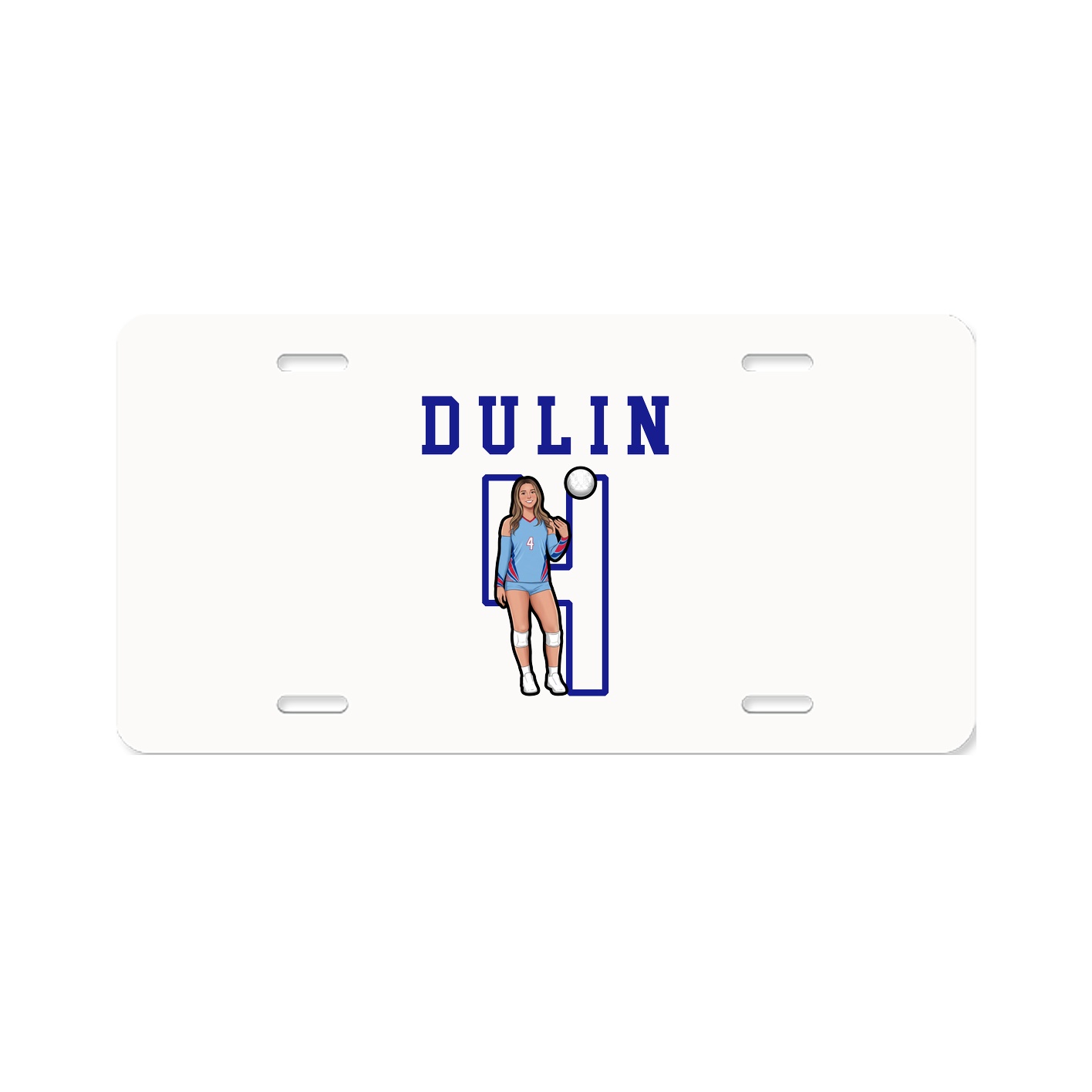 License Plate — Shirsey in Classic