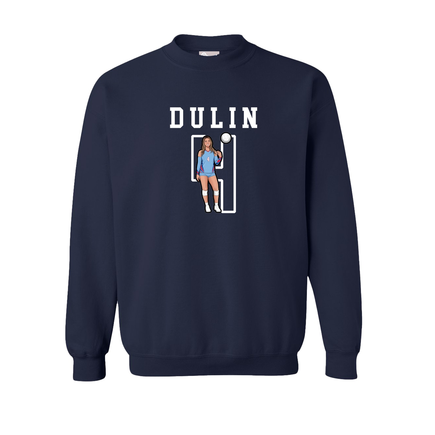 Fleece Crew — Shirsey in Navy