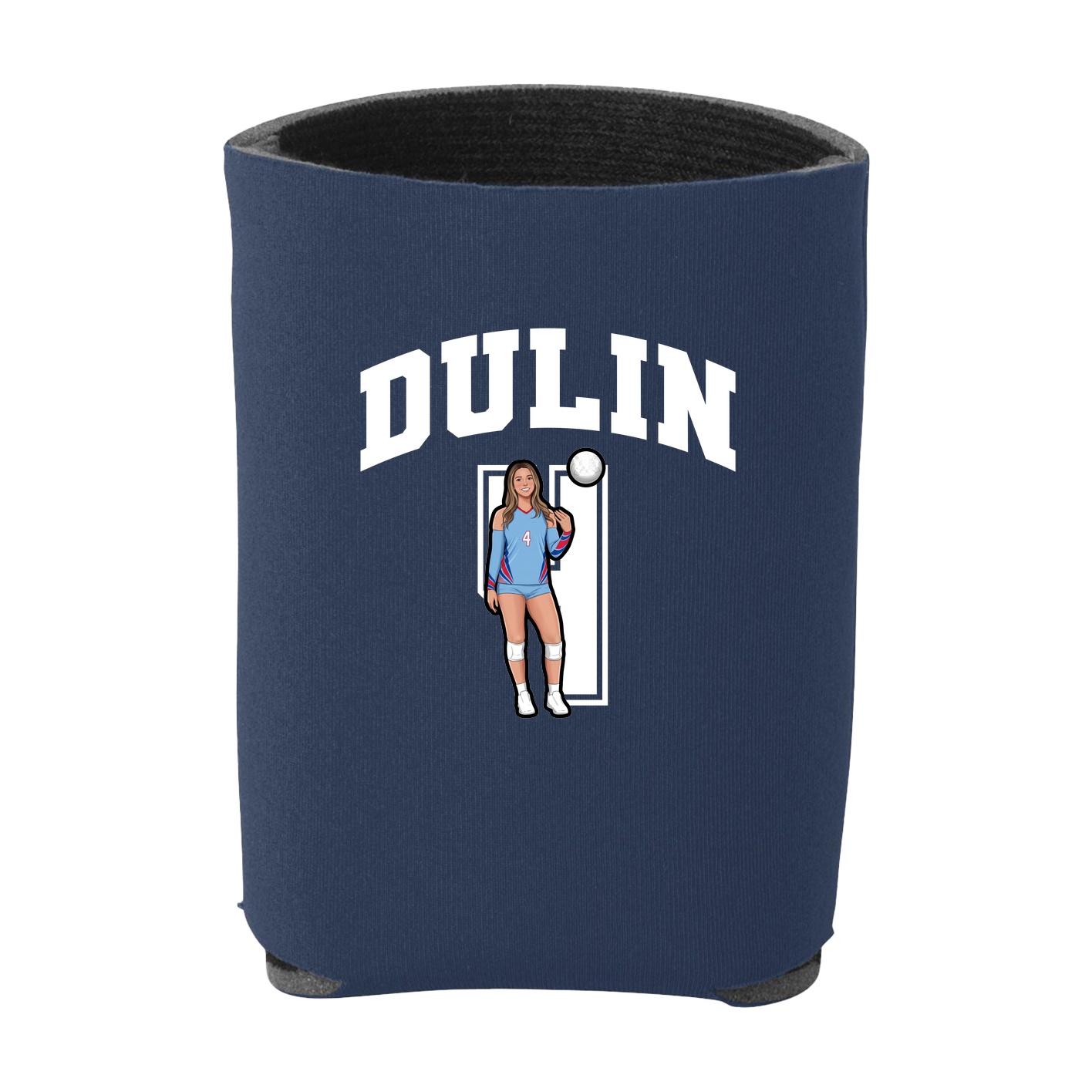 Can Holder — Number in Navy