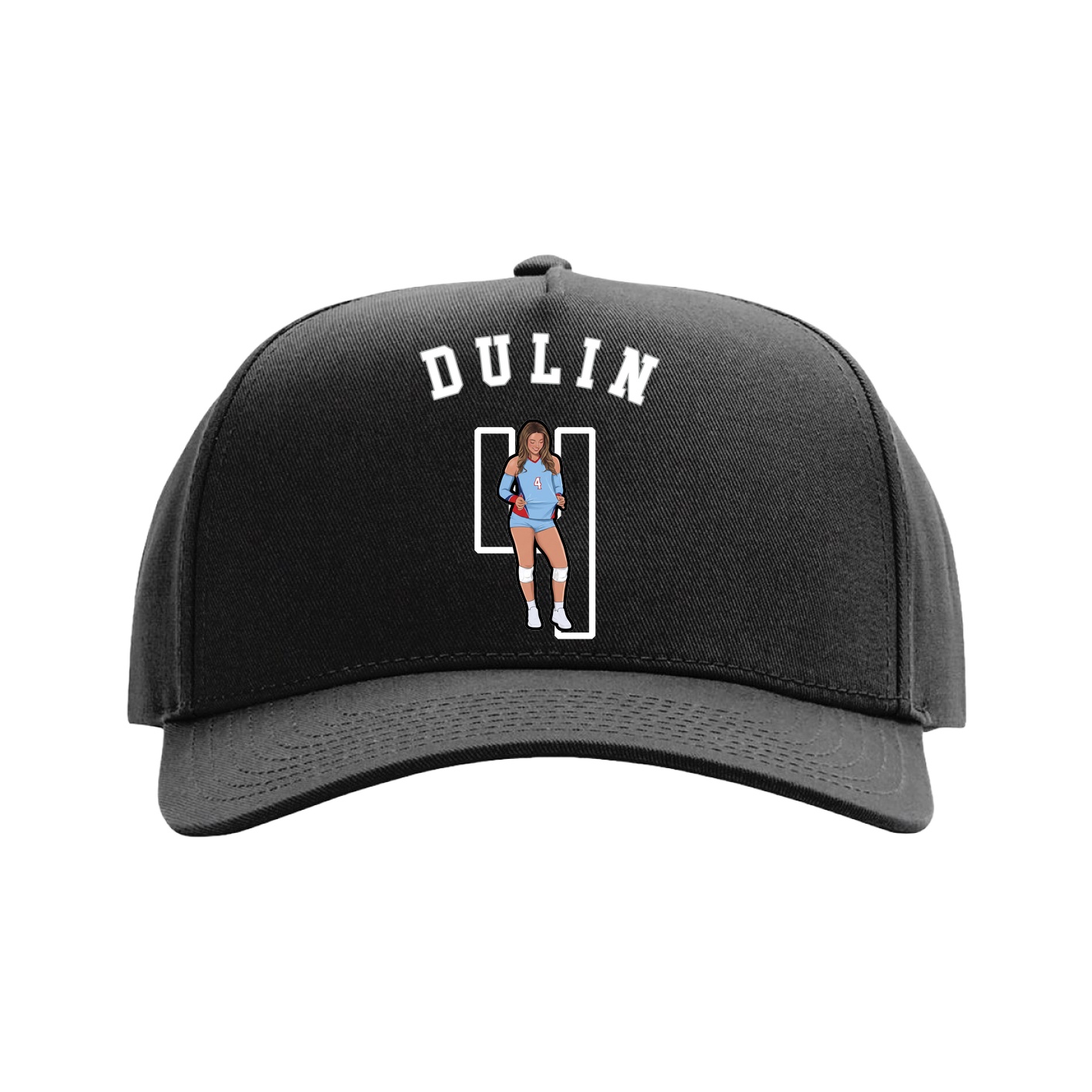 Full Fabric Five-Panel Champ Cap