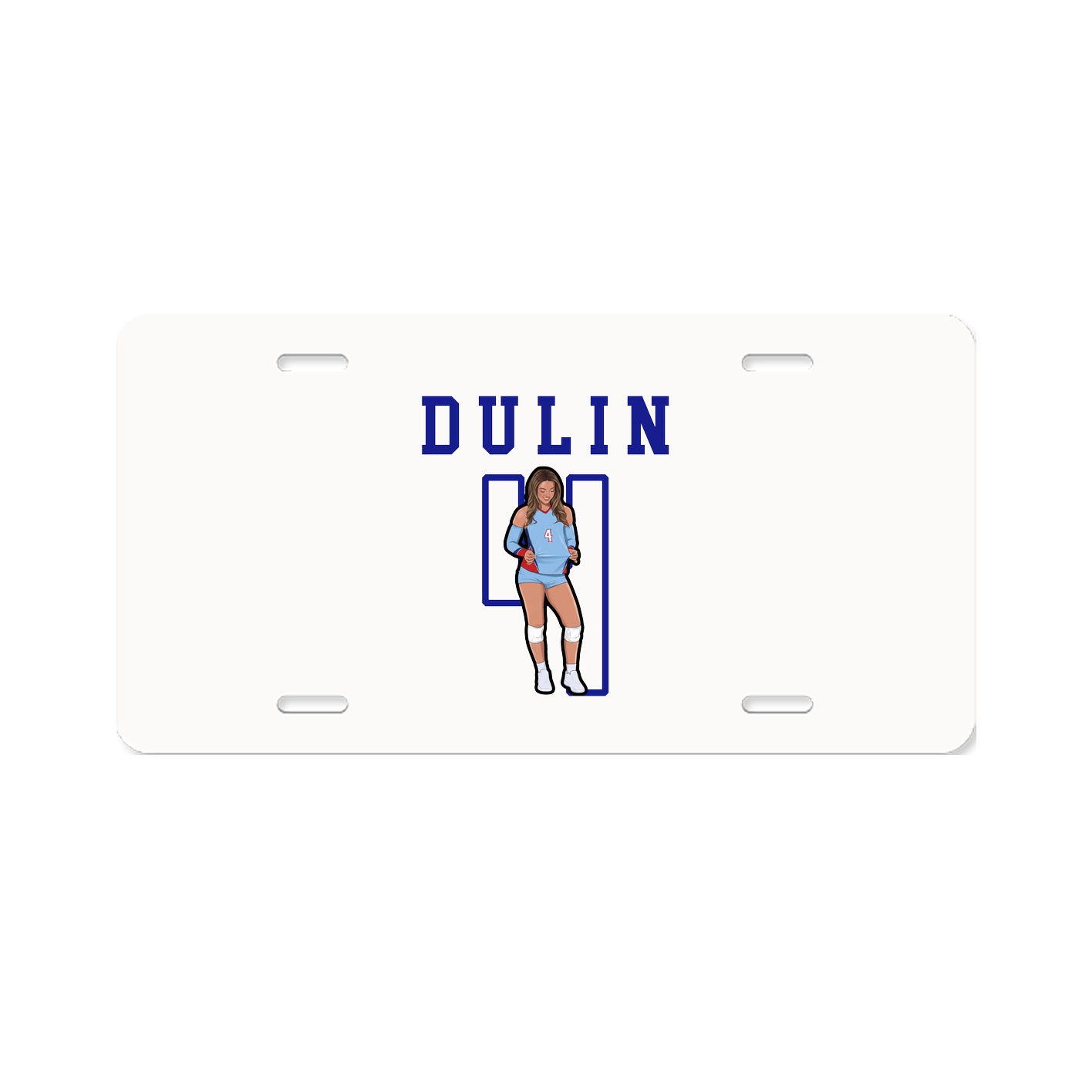 License Plate — Shirsey in Classic