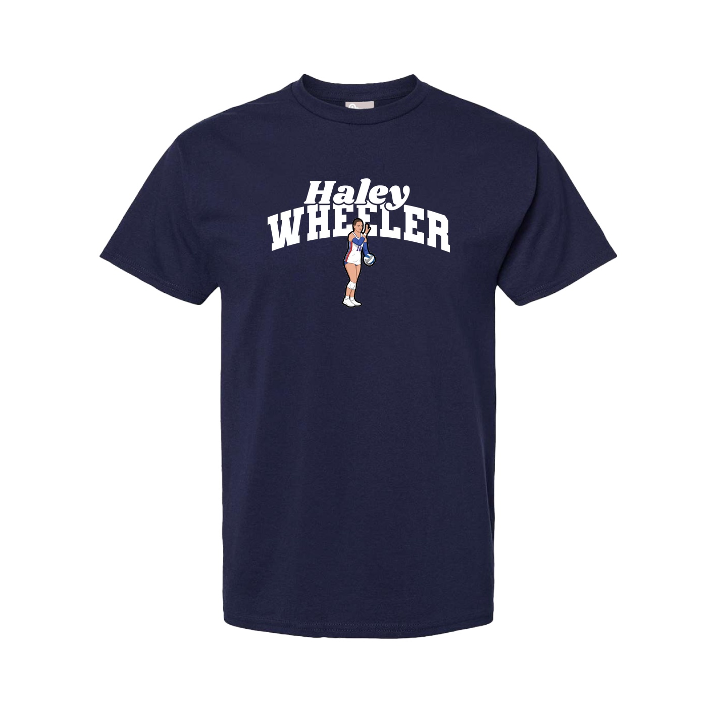 Youth Tee — Signature Arch in Navy
