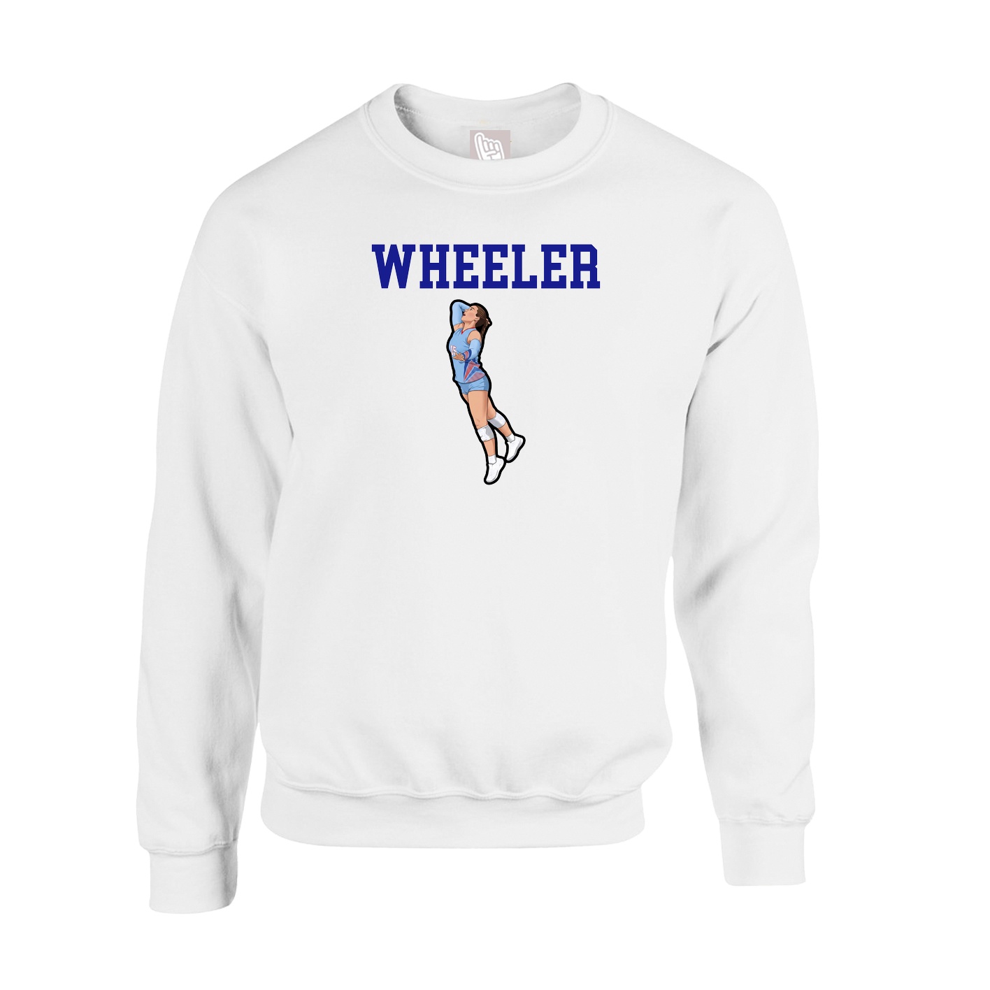 Fleece Crew — Shirsey in White