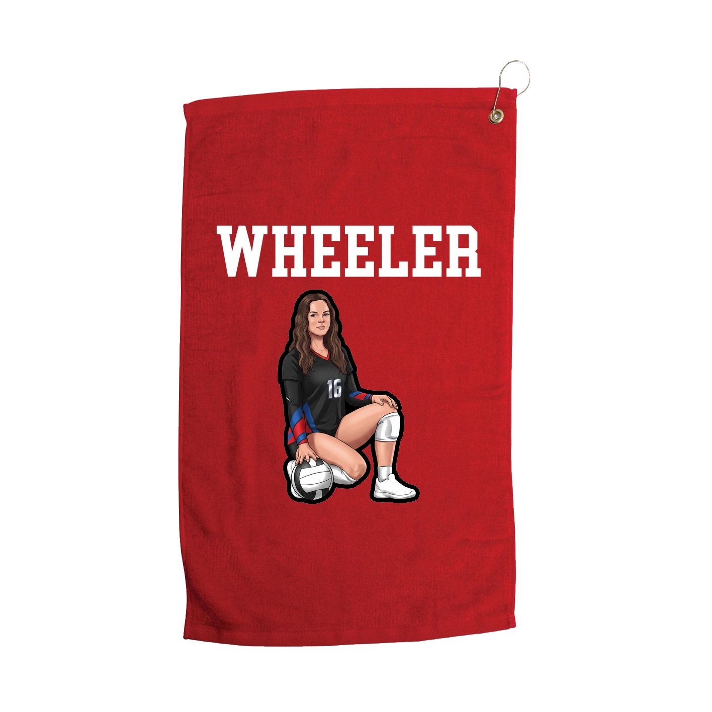 Golf Towel — Shirsey in Red