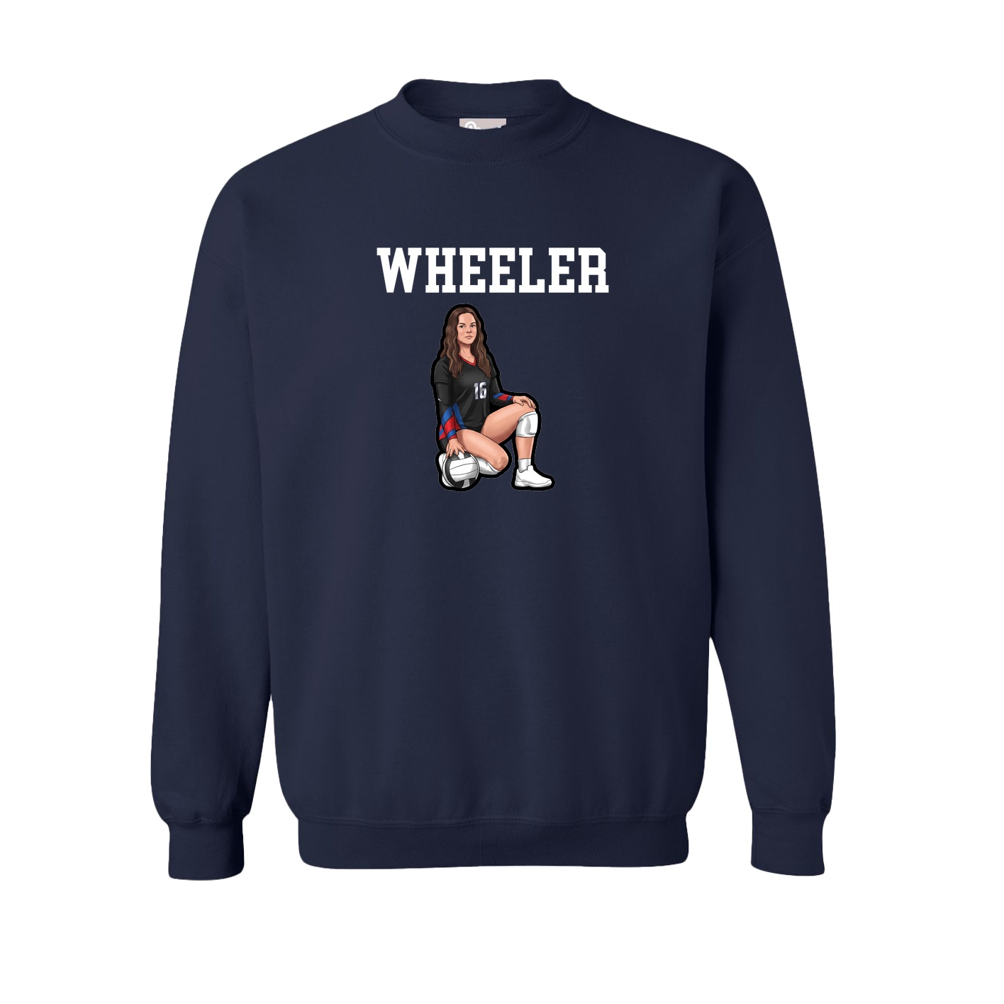 Fleece Crew — Shirsey in Navy