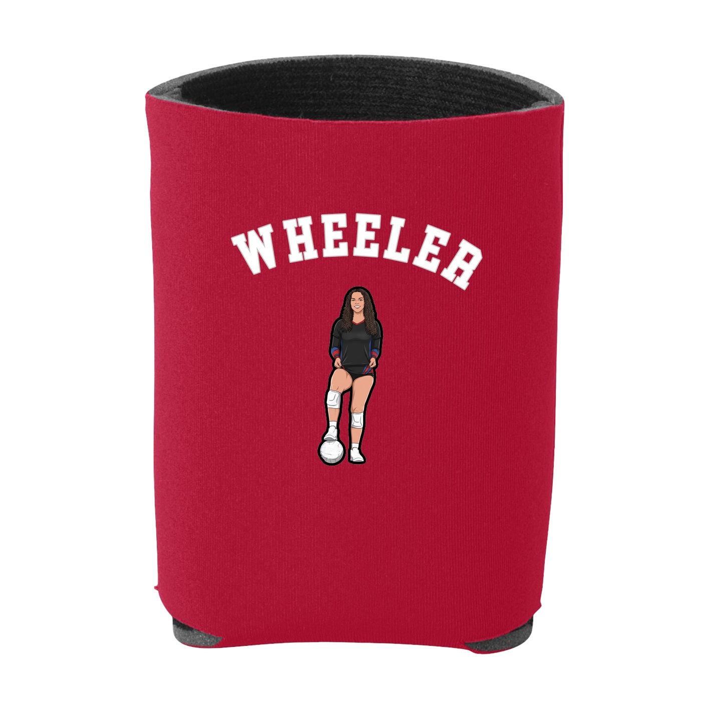 Can Holder — Shirsey Arch in Red