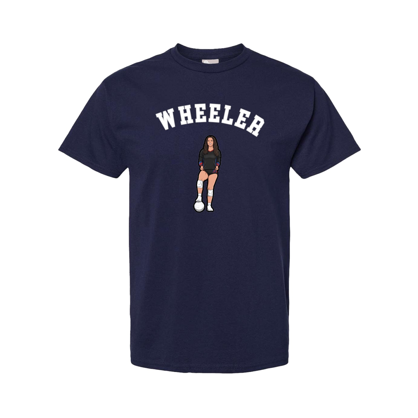 Youth Tee — Shirsey Arch in Navy